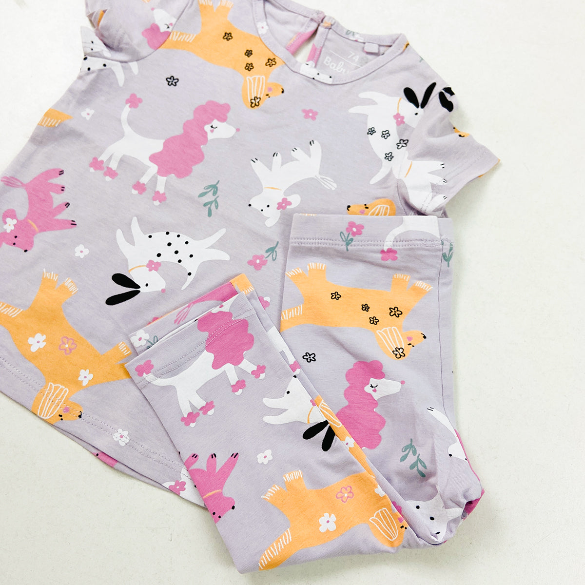 Kids Cotton Printed Co-Ord Pajama Set