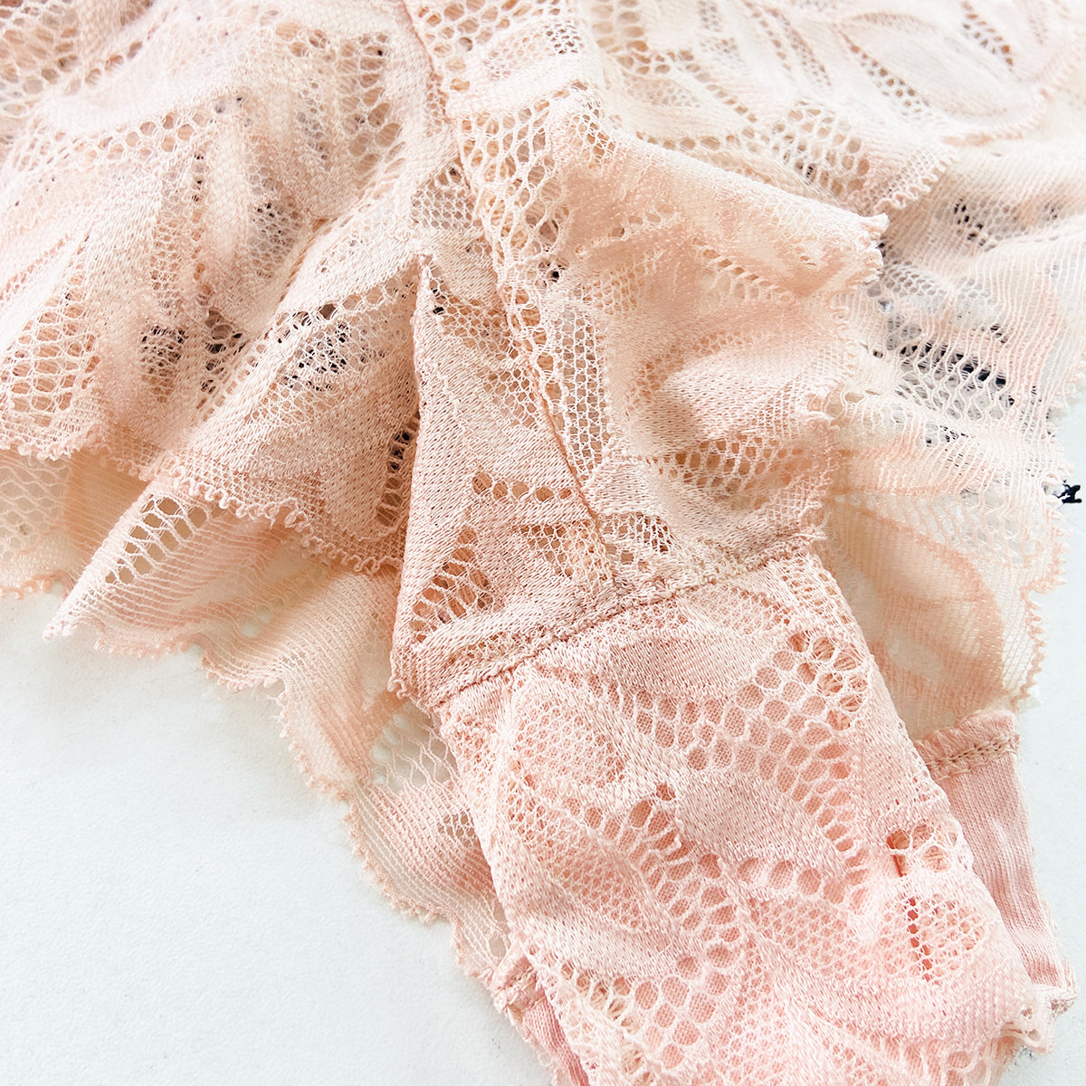 Pack of 3 Womens Soft Stretch Floral Lace Brazilian Brief Panty