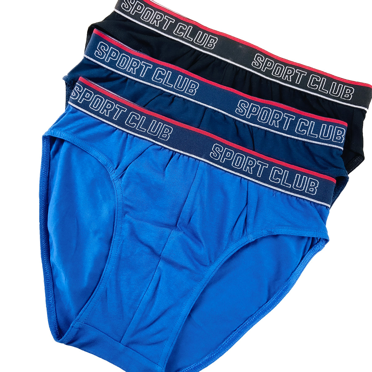 Pack of 3 Mens Premium Soft Stretch Cotton Briefs