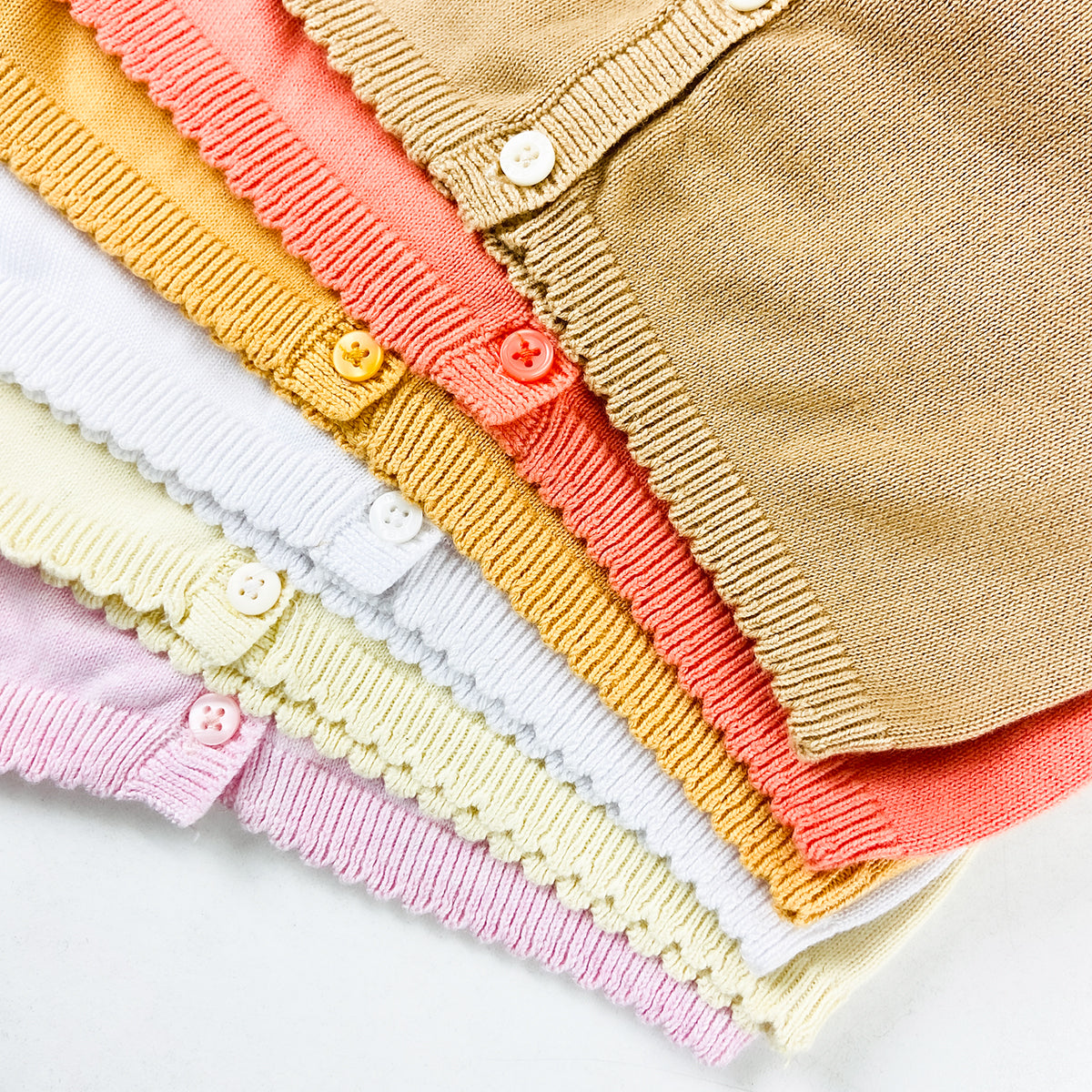 Baby Girls Cotton Knitted Cardigan Sweater