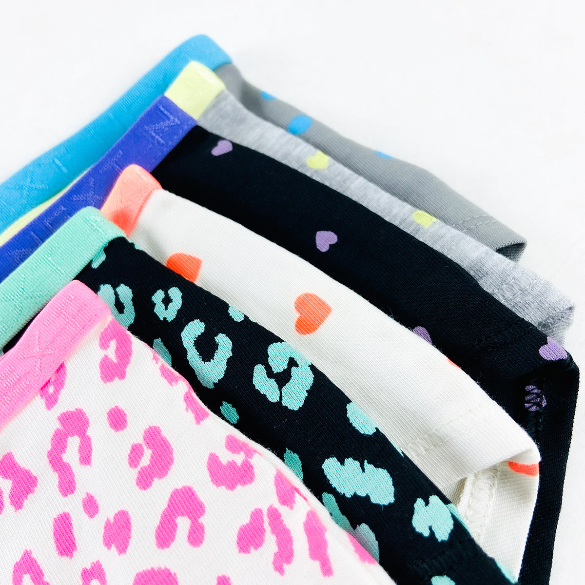 Pack of 5 Girls Cotton Printed Brief Panty Underwear