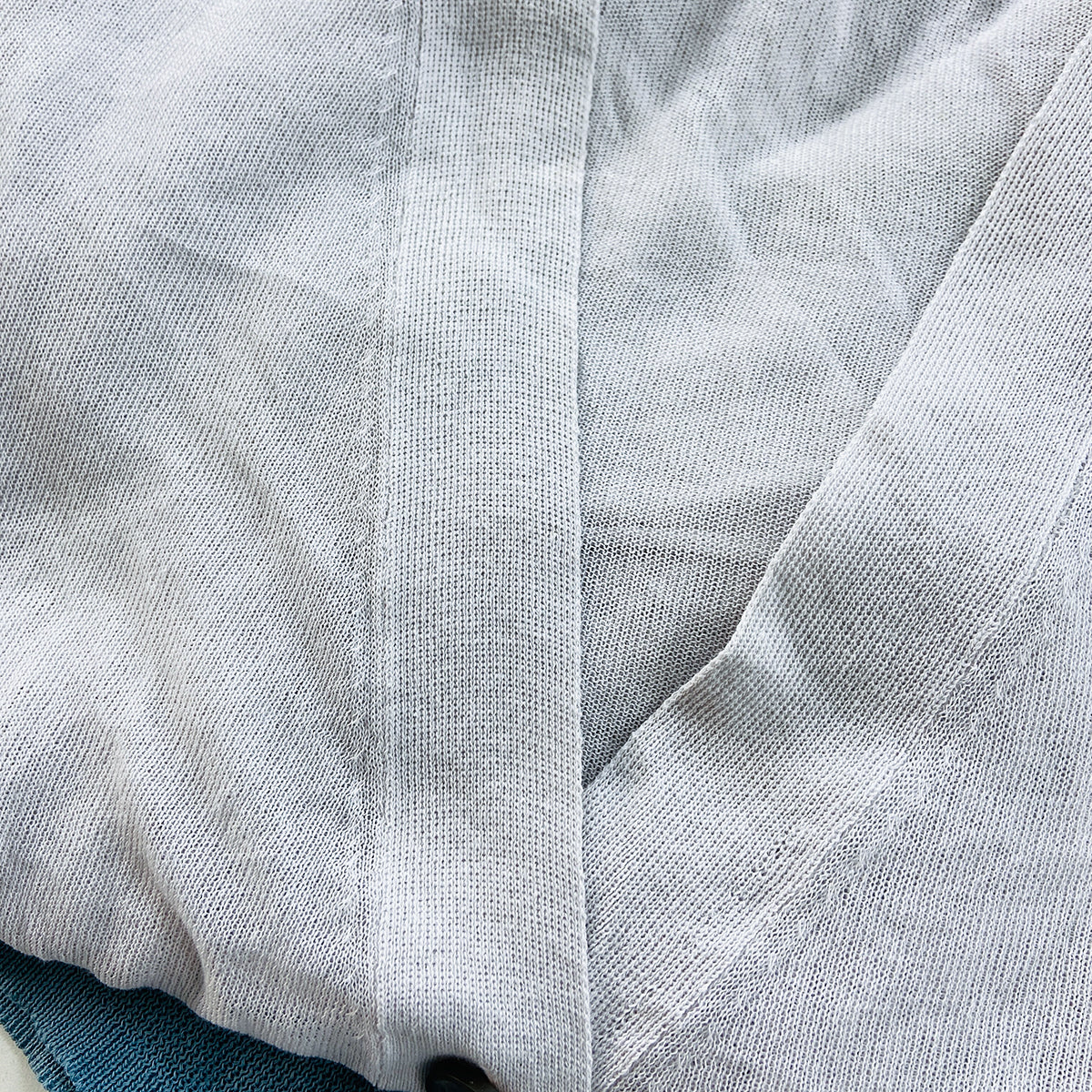 Womens Lightweight Sheer Knit V-Neck Cardigan