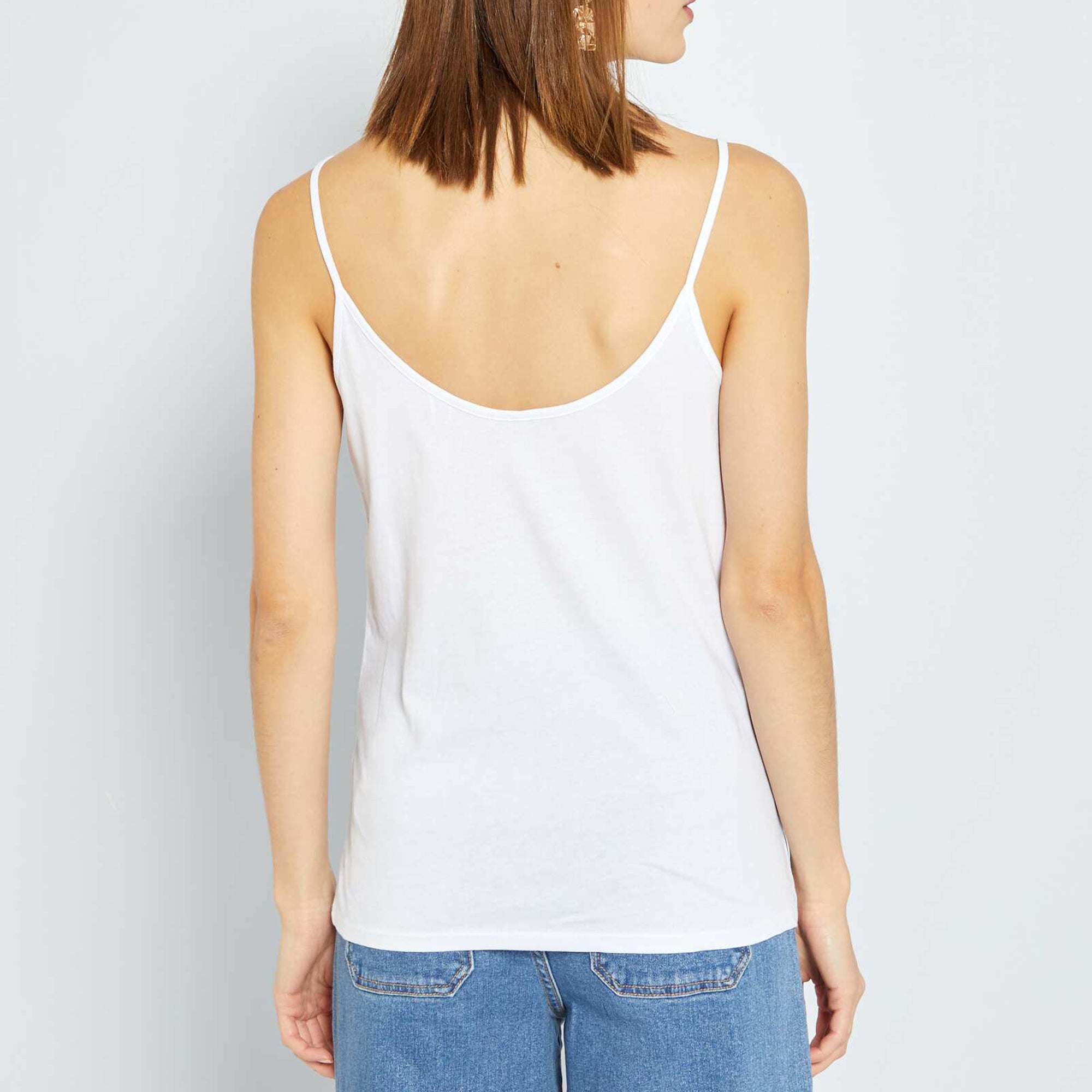 Ladies Basic Camisole Cotton Tank Top