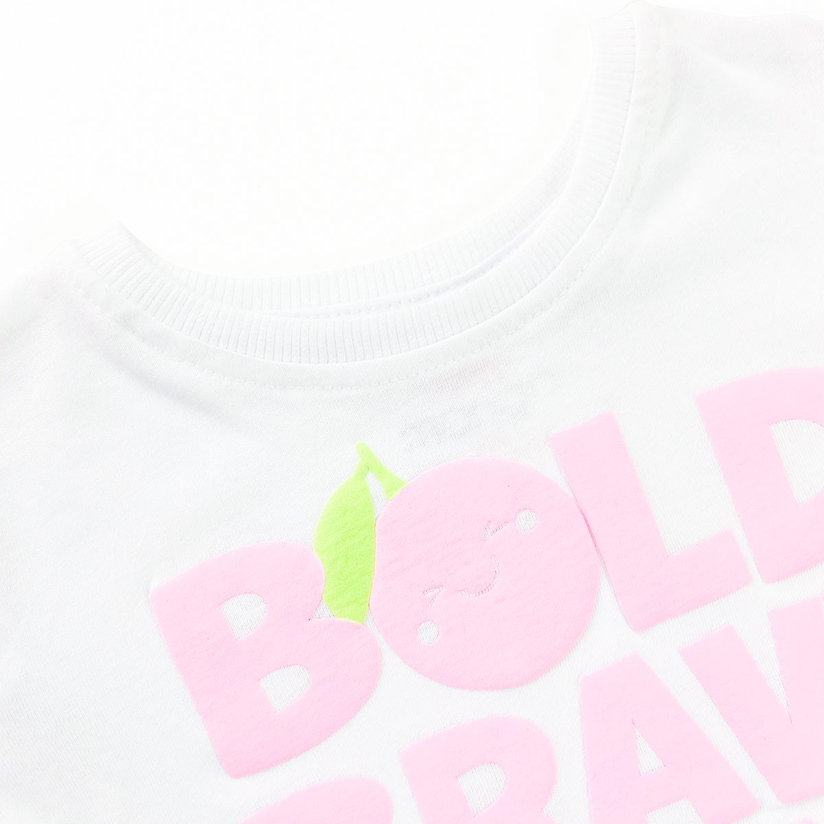Girls Printed Soft Cotton Short Sleeve T-Shirt