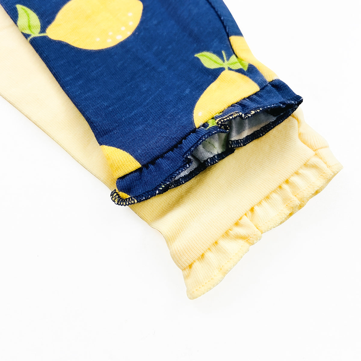 Pack of 2 Girls Cotton Stretch Leggings with Ruffle Hem