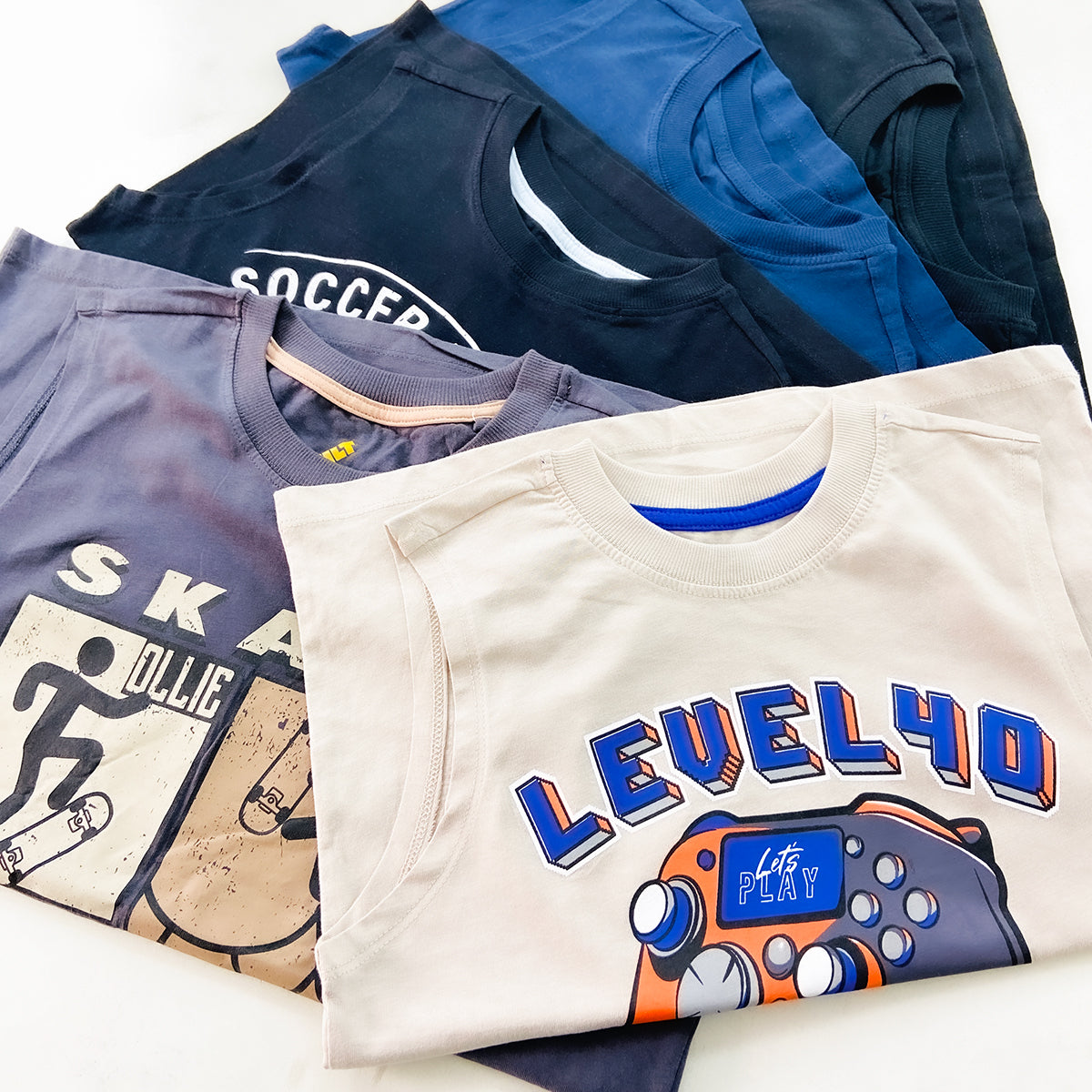 Boys Printed Sleeveless Soft Cotton & Breathable Summer Tank Top