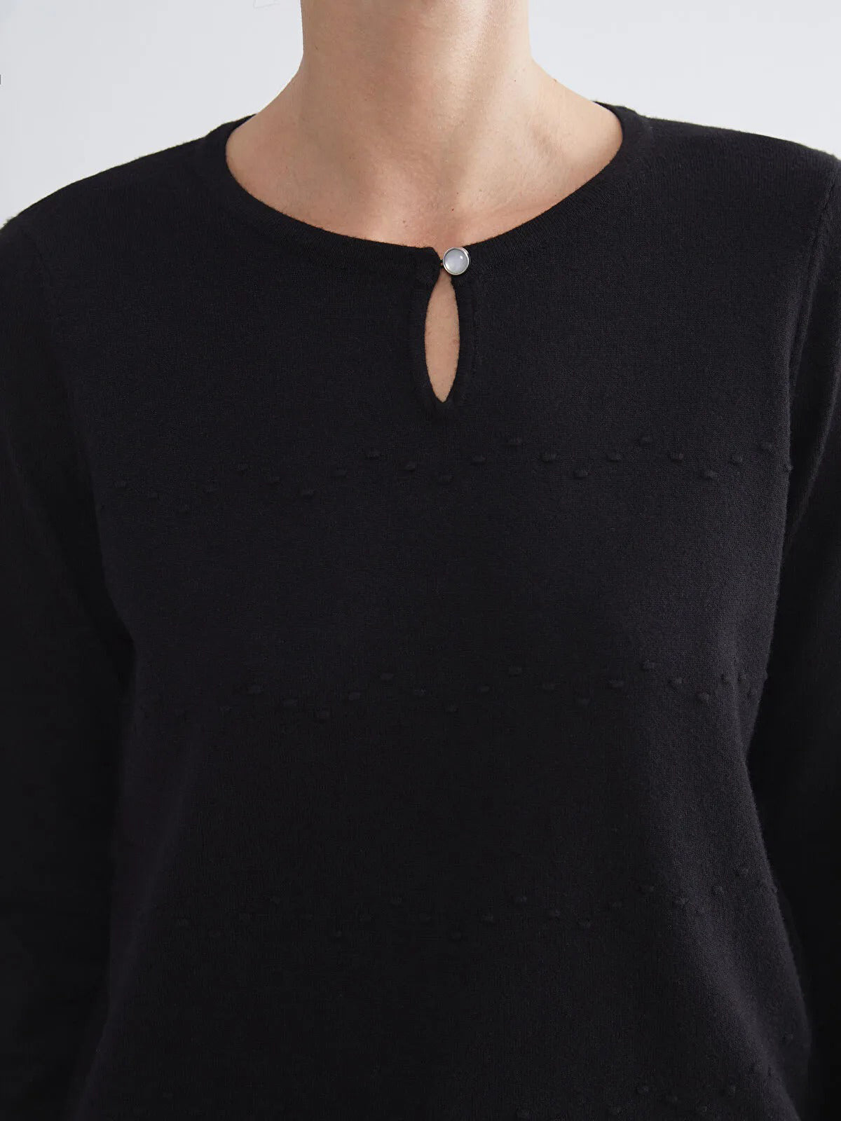 Womens Elegant Knit Pullover Long Sleeve Sweater