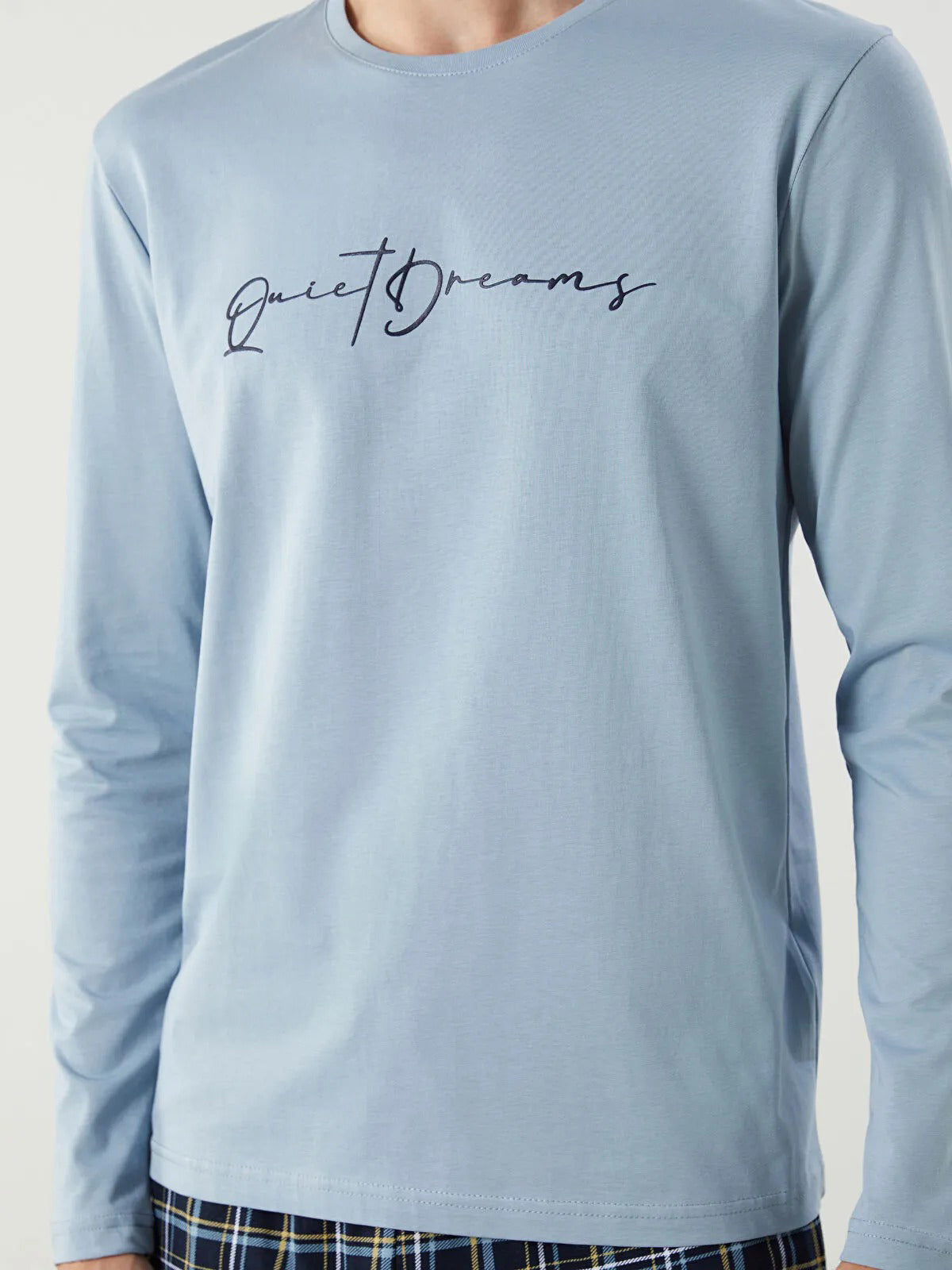 Mens Full Sleeve Crew Neck Jersey Cotton T-Shirt