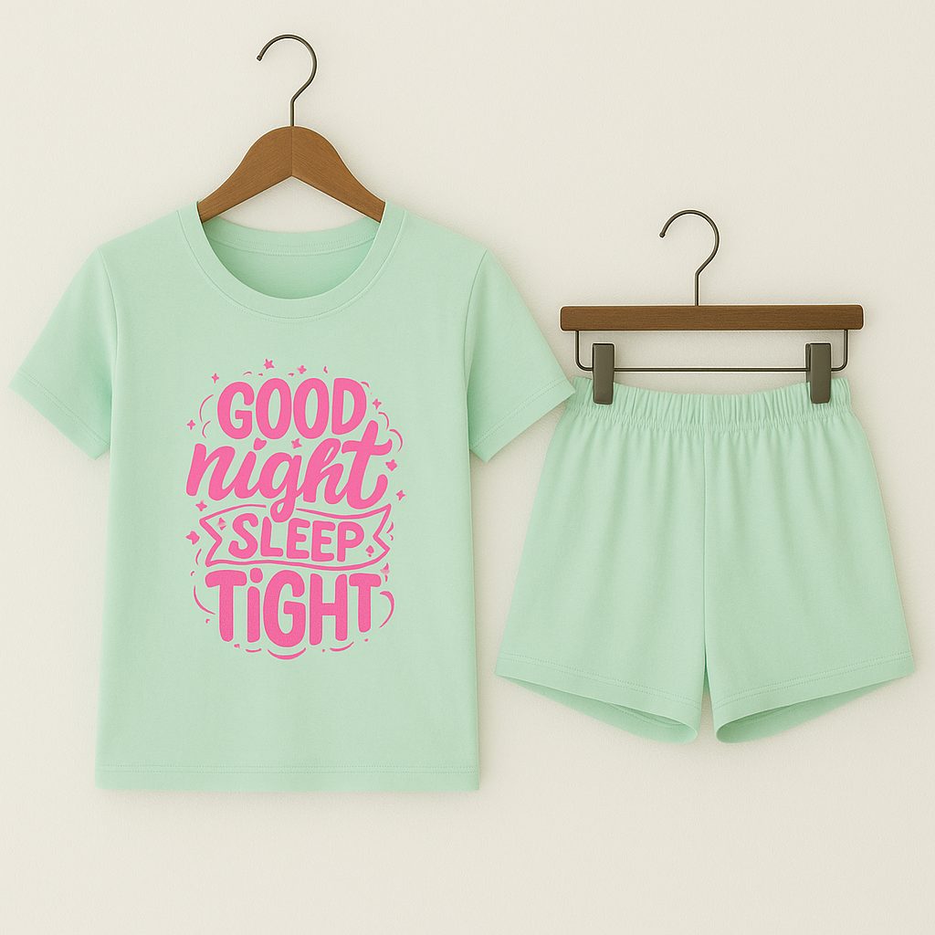 Women 2 Pcs Short Pajama Set