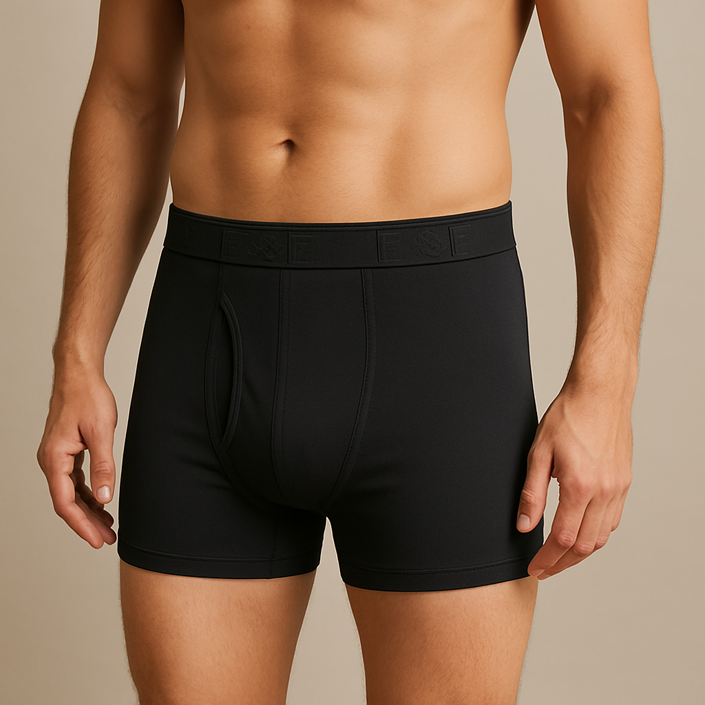 Pack of 3 Mens Cotton Stretch Boxer Trunks