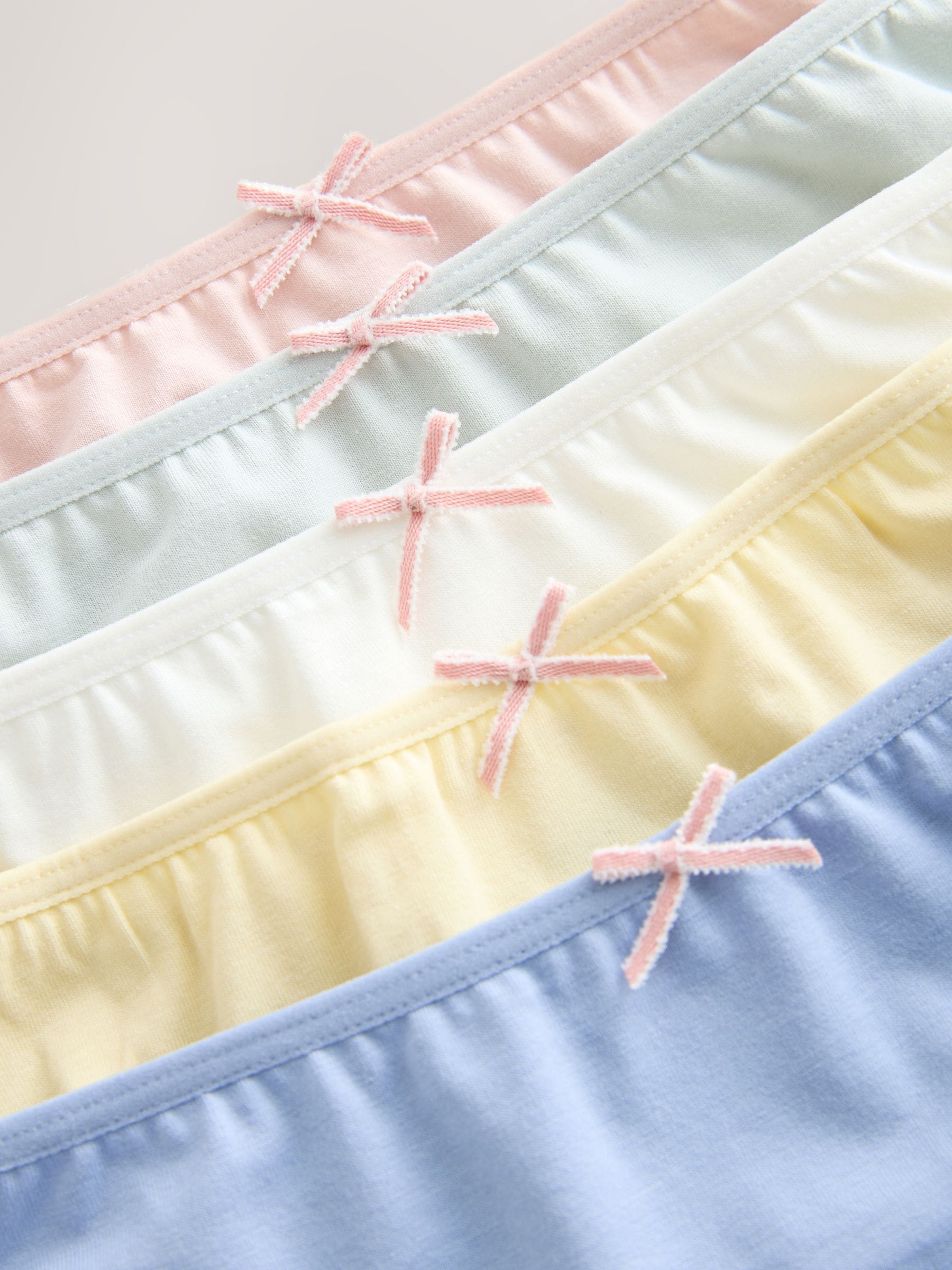 Pack of 5 Teen Girls Soft Jersey Cotton Printed Briefs Panties