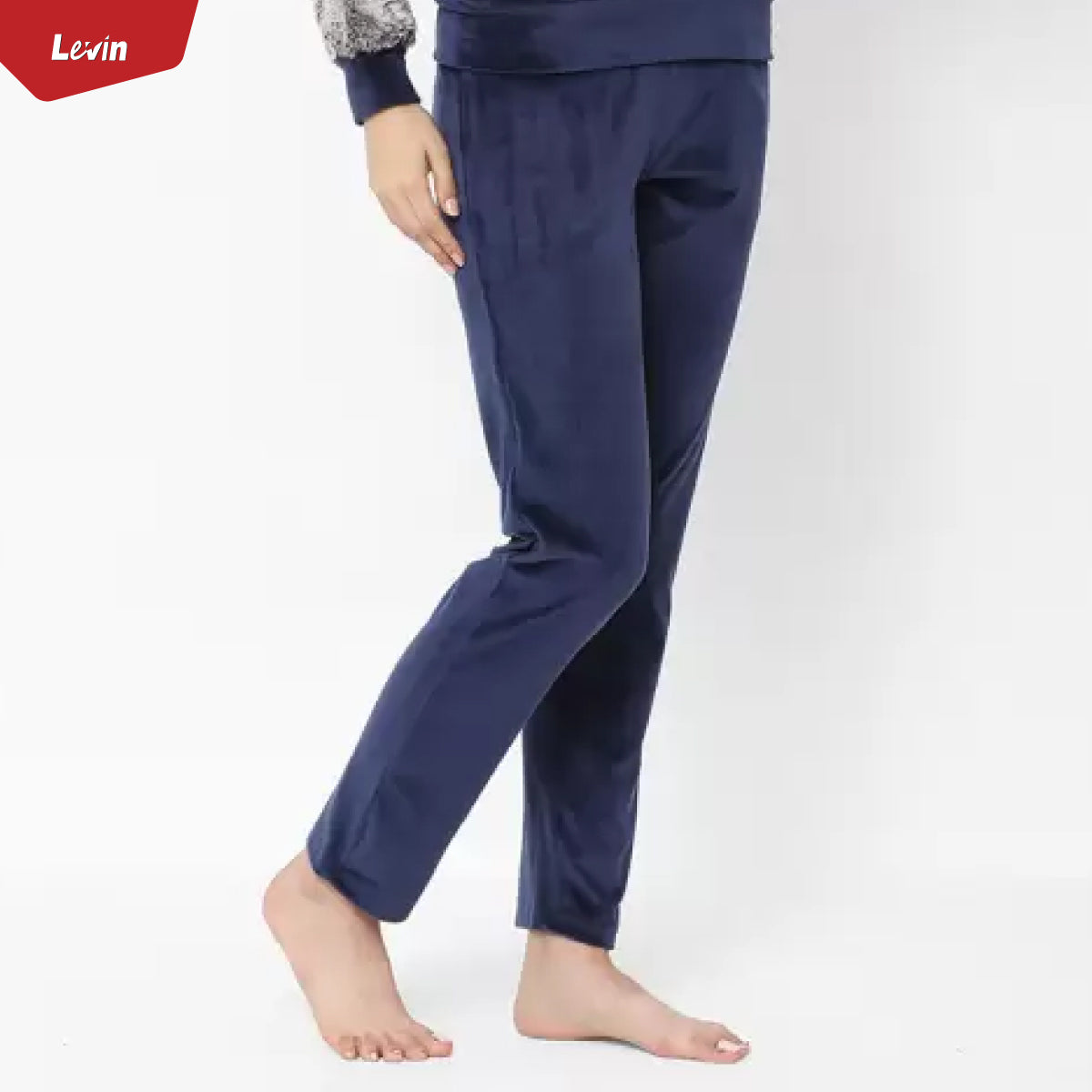 Womens Soft Velvet Trouser