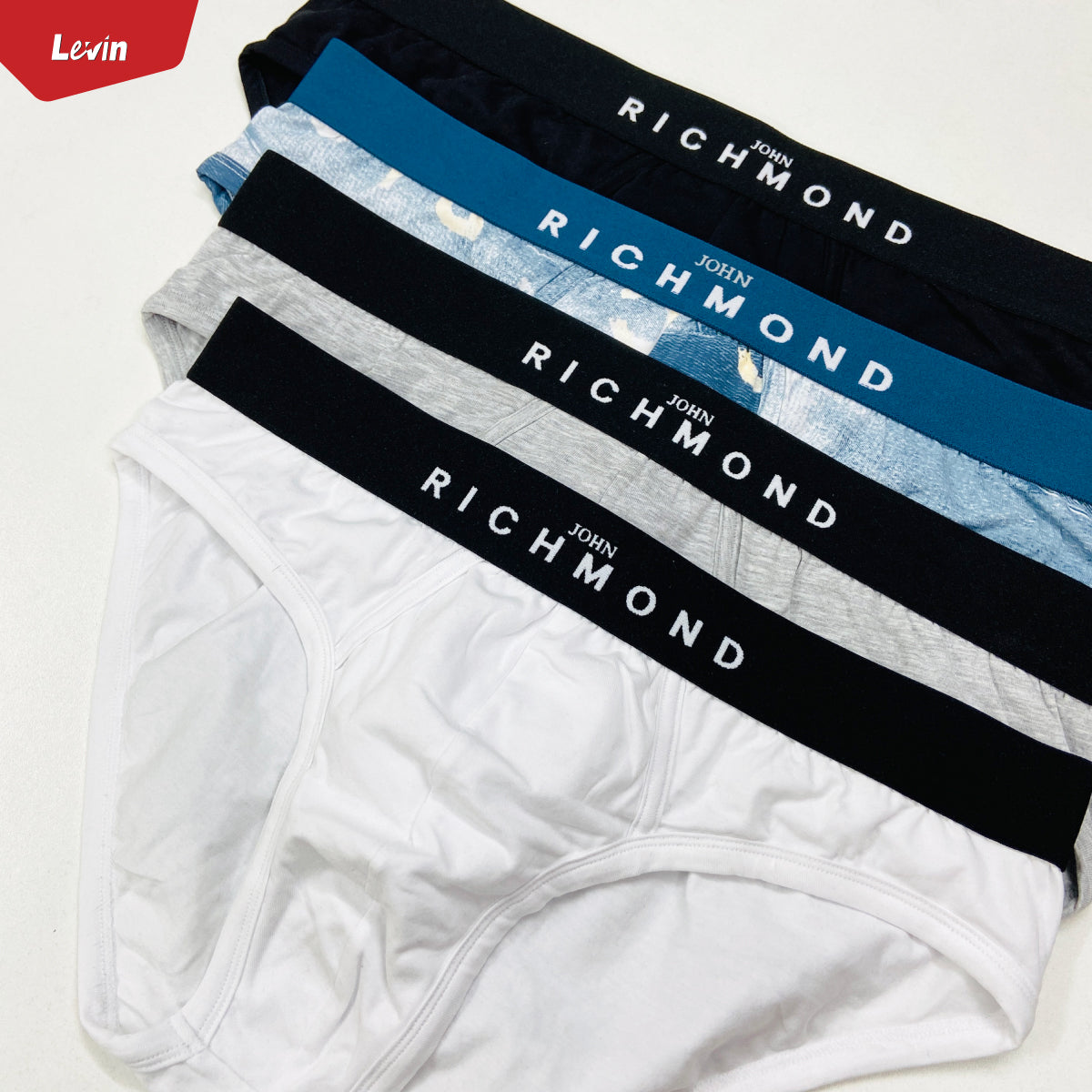 Mens Low Waist Premium Cotton Briefs Underwear