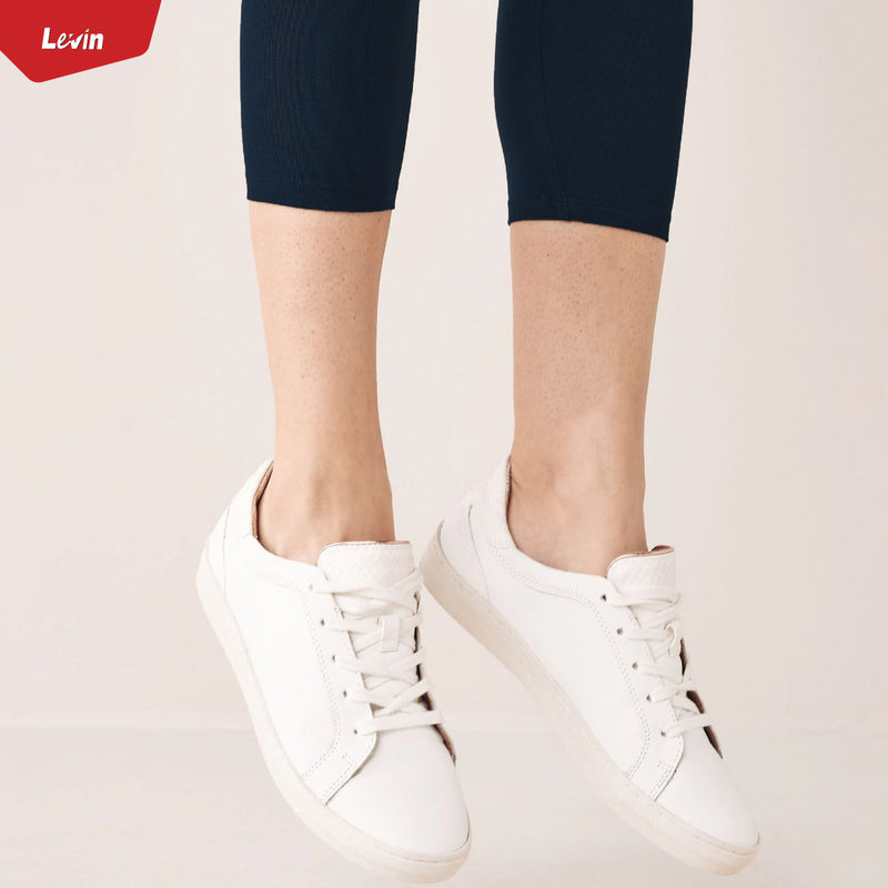 Women Basic Cotton Cropped Length Leggings