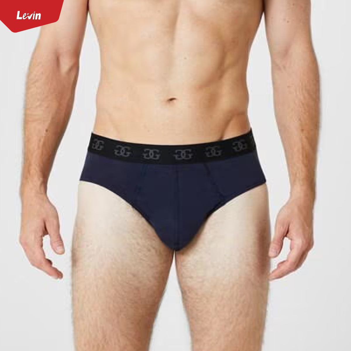 Mens Mid Waist Cotton Brief Underwear