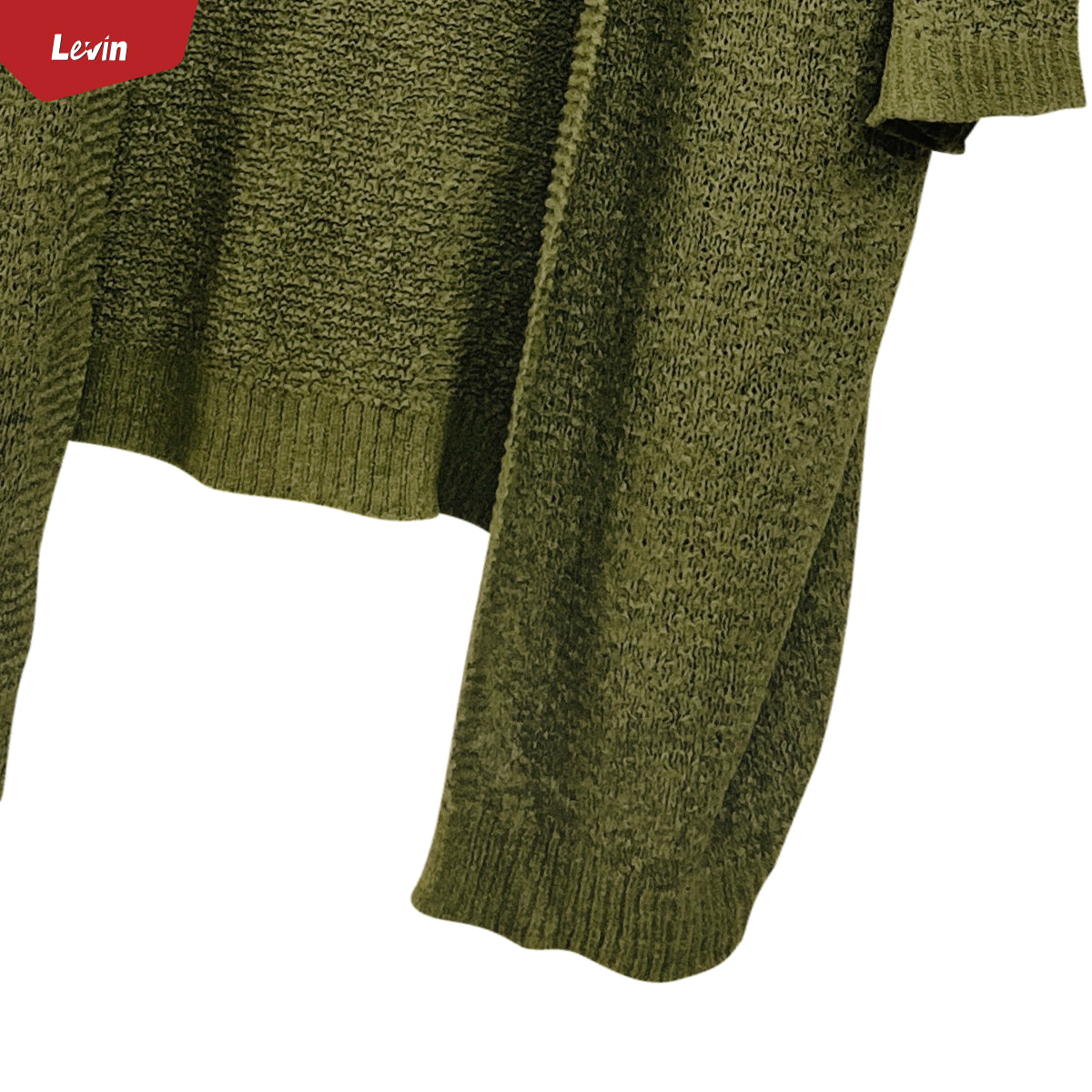 Women's Open Front 3/4 Sleeve Cardigan Sweater