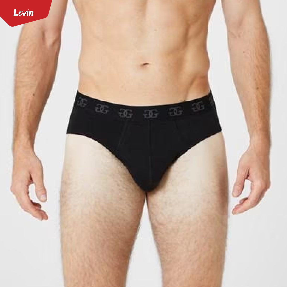 Mens Mid Waist Cotton Brief Underwear