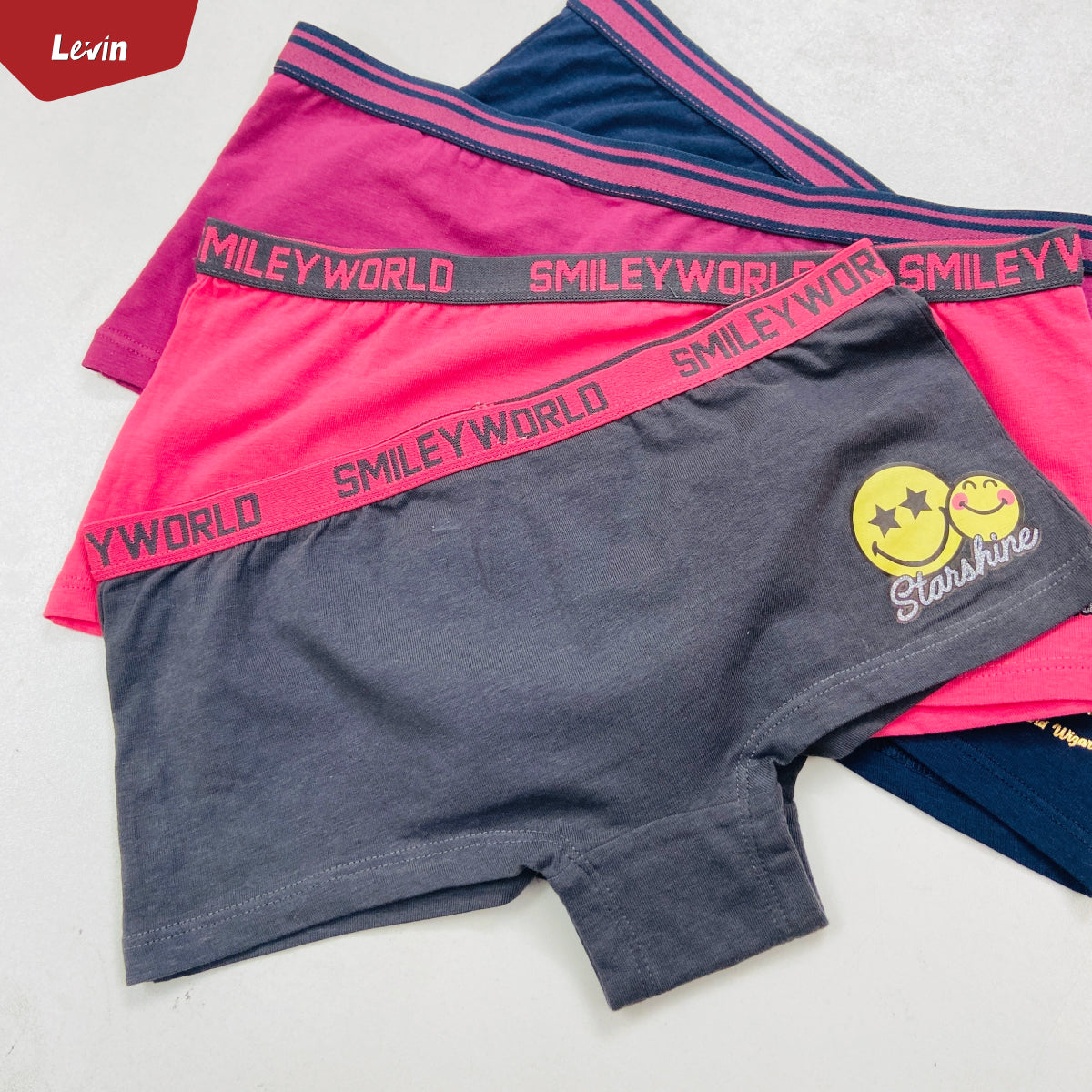 Girls Cotton Boyshort Panty Underwear