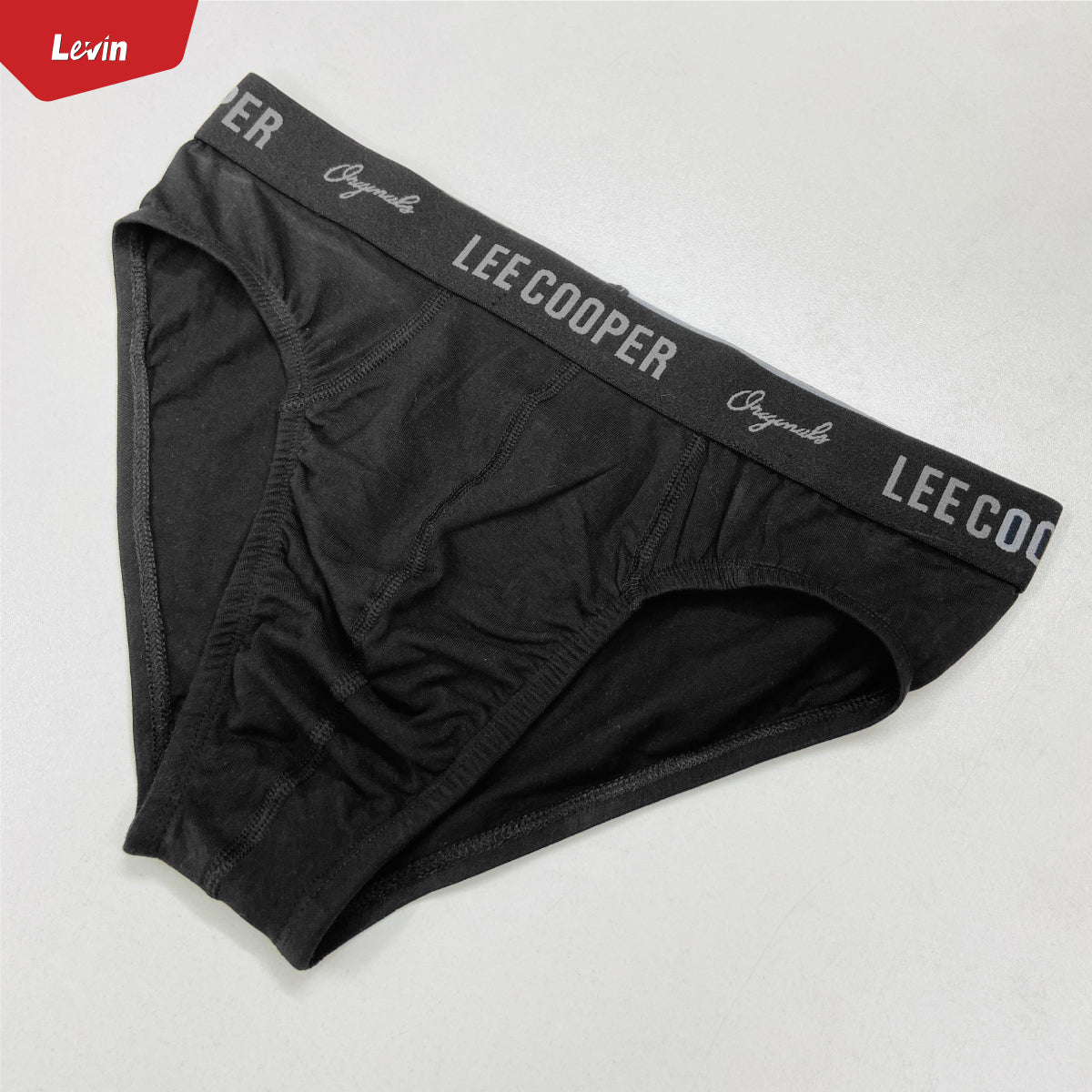 Mens Mid Waist Cotton Brief Underwear