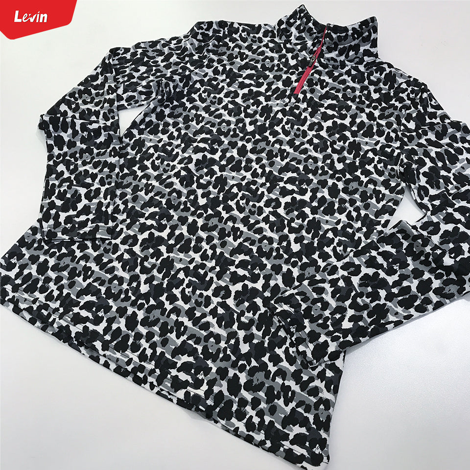 Girls Long Sleeve Zip Pullover Sweatshirt Activewear