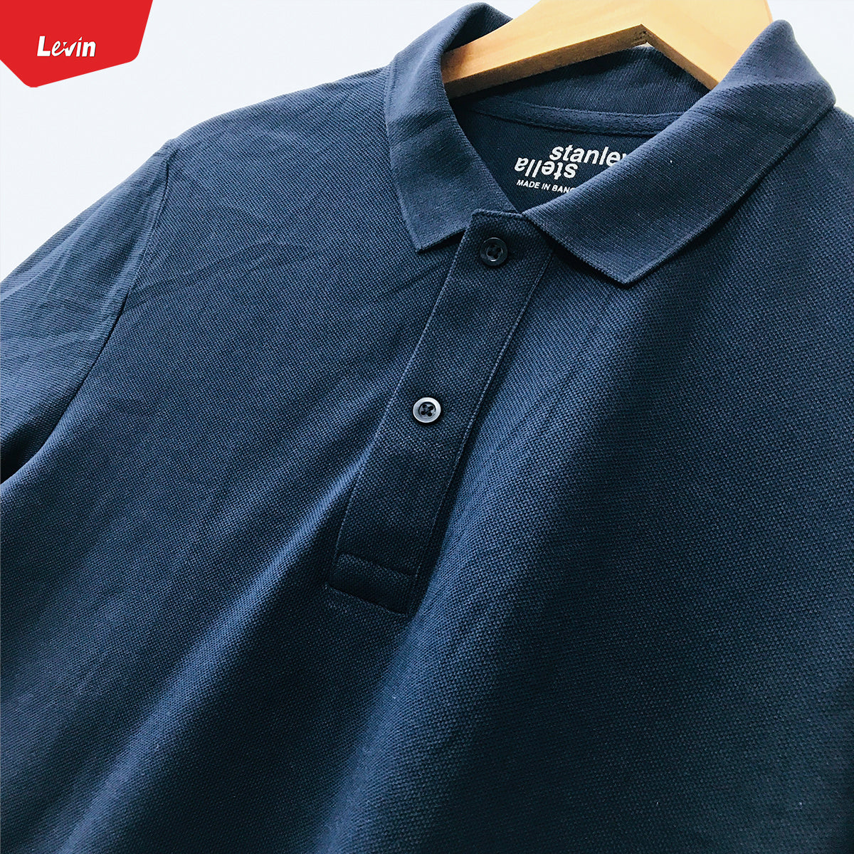 Men's Half Sleeve Solid Organic Cotton Polo T-Shirt
