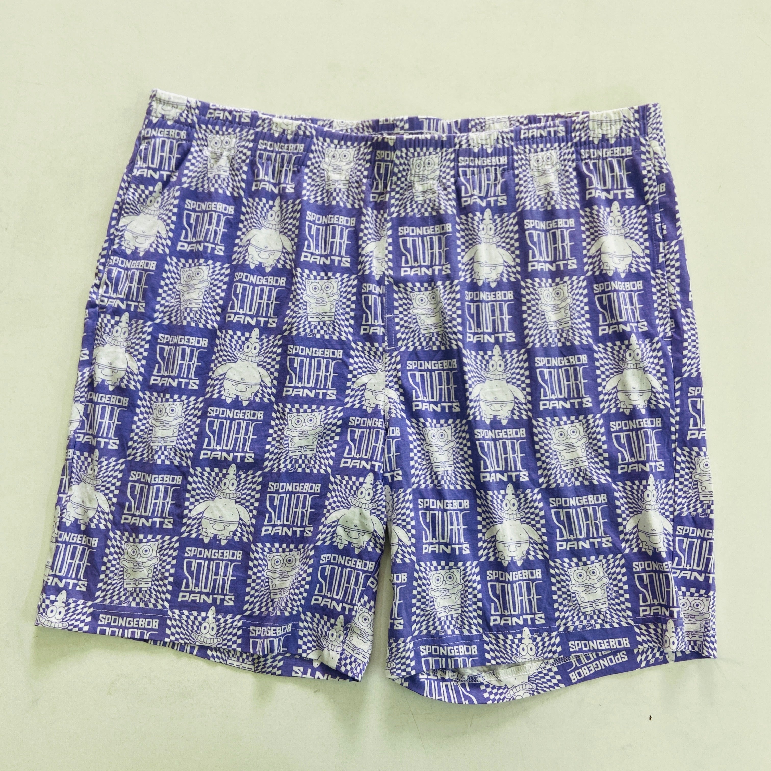 Men's Printed Side Pocket Cotton Pajama Shorts