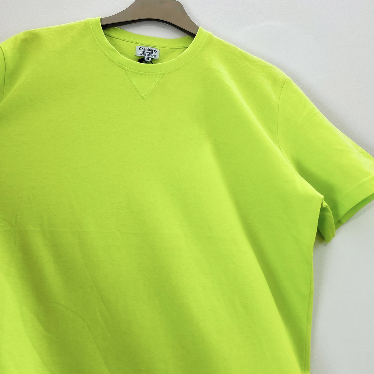 Mens Crew Neck Basic Cotton T-Shirt