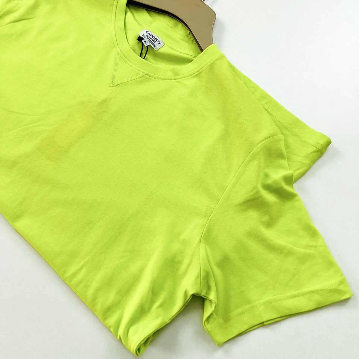 Mens Crew Neck Basic Cotton T-Shirt