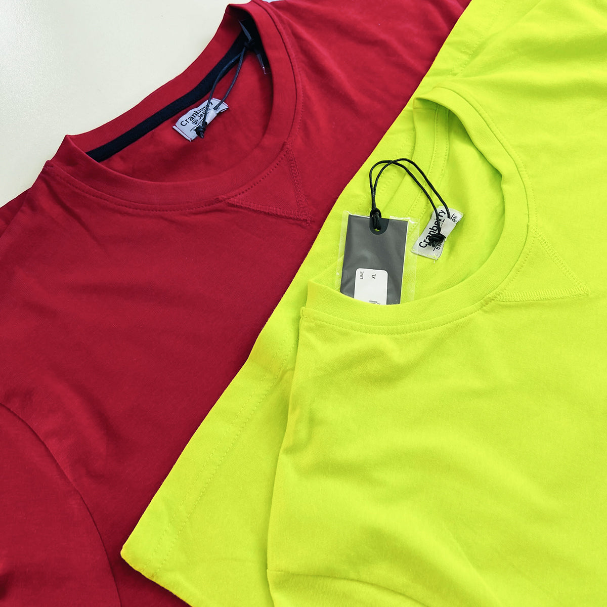 Mens Crew Neck Basic Cotton T-Shirt