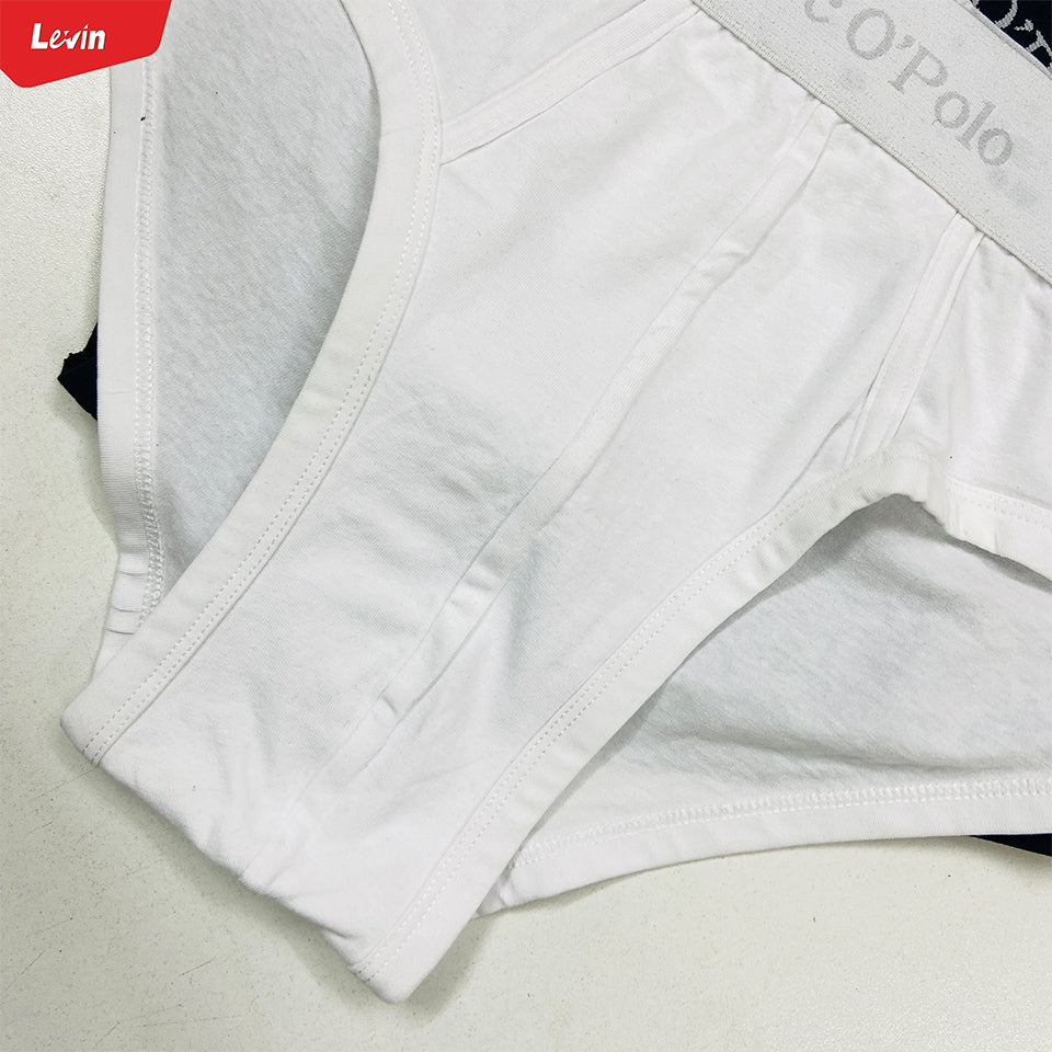 Mens Waistband Mid Rise Cotton Brief