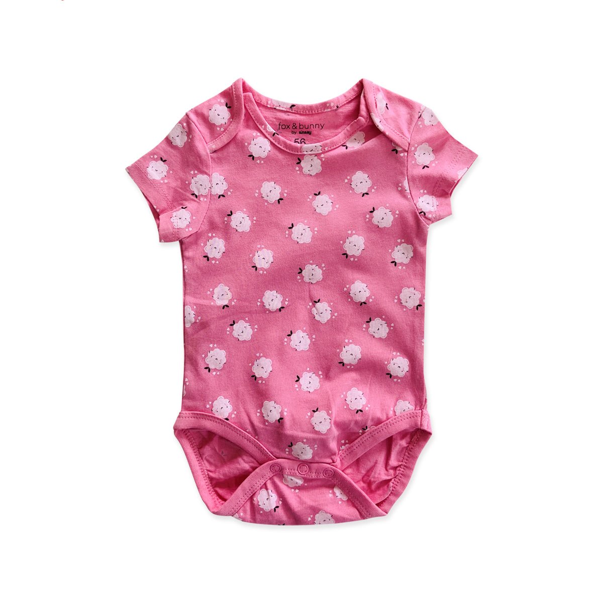 Baby Half Sleeve Organic Cotton Printed Romper