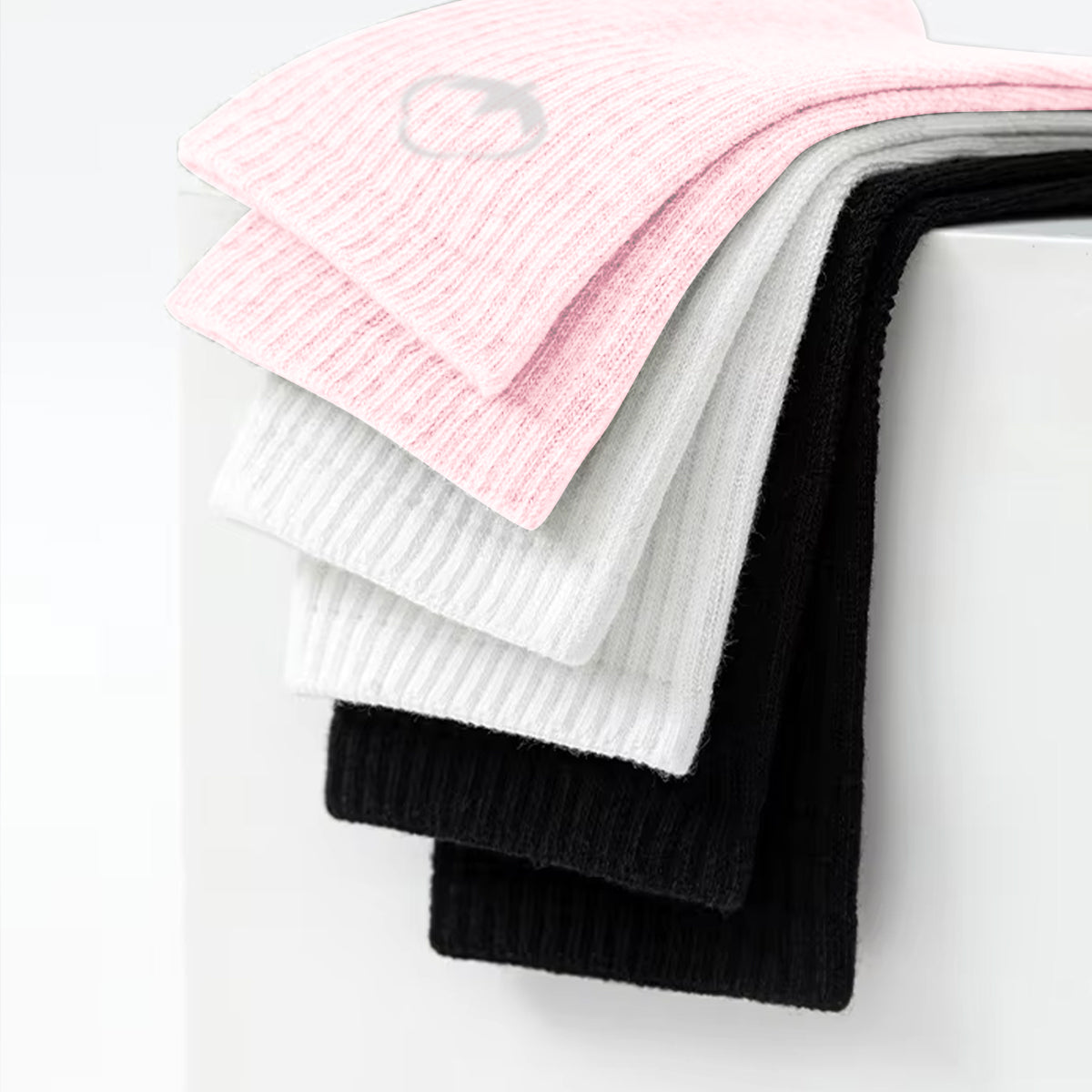 Pack of 3 Girls Premium Short Breathable Basic School Socks (2-14 Years)