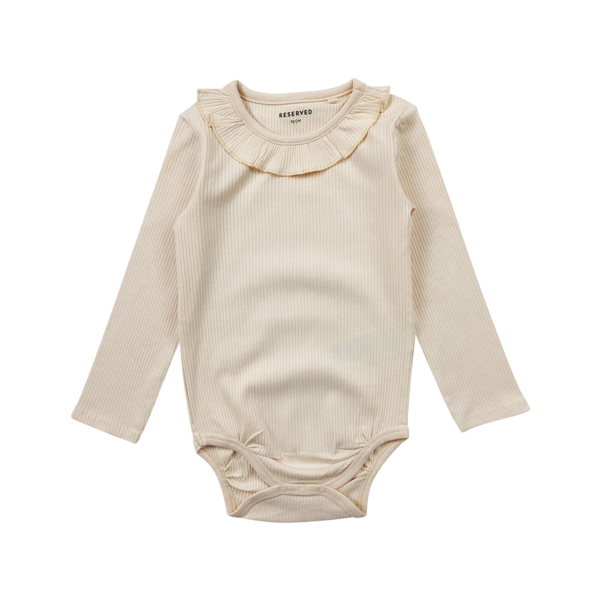 Girls Premium Full Sleeve Designed Ribbed Romper