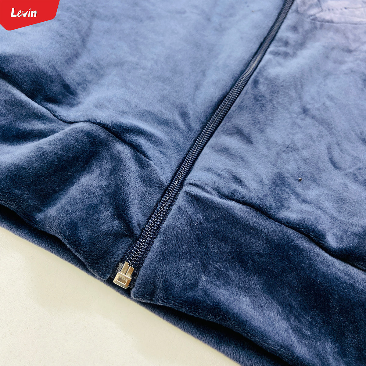 Women's Full Zipper Velvet Jacket