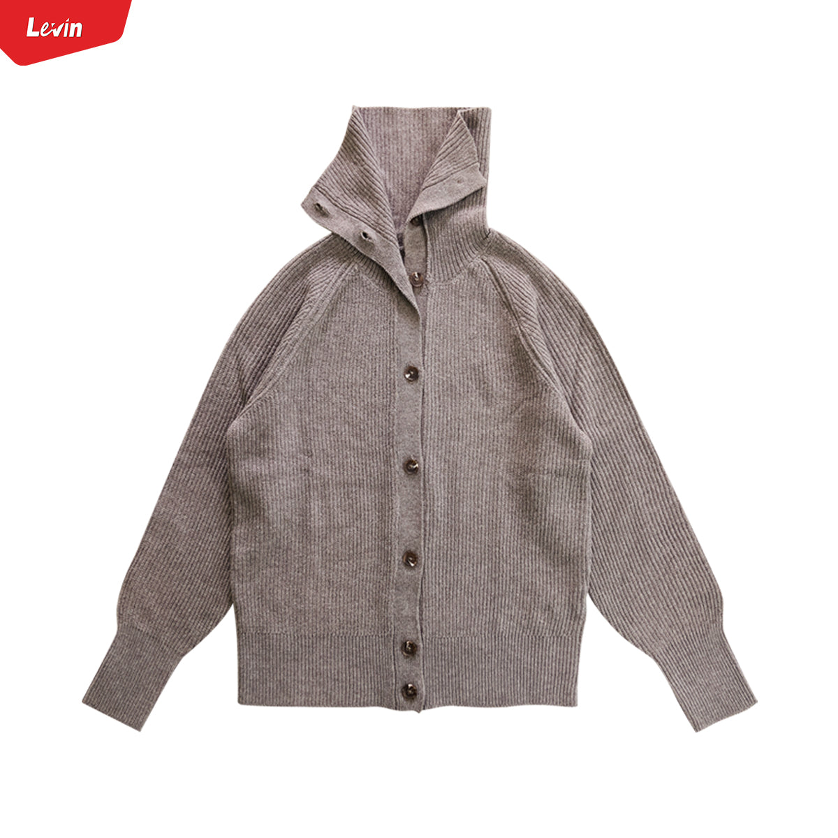 Womens Classic Button Front Cardigan Sweater