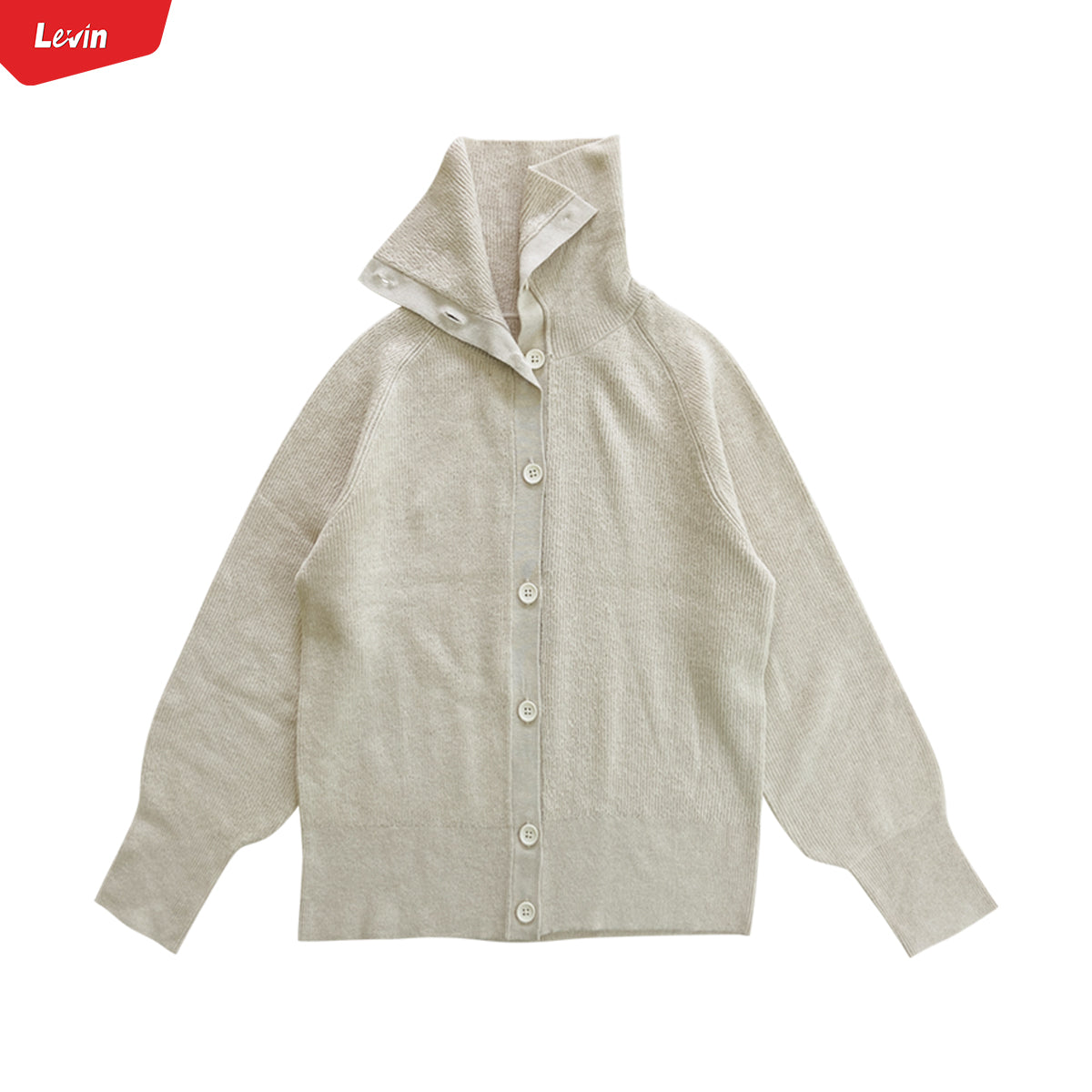 Womens Classic Button Front Cardigan Sweater