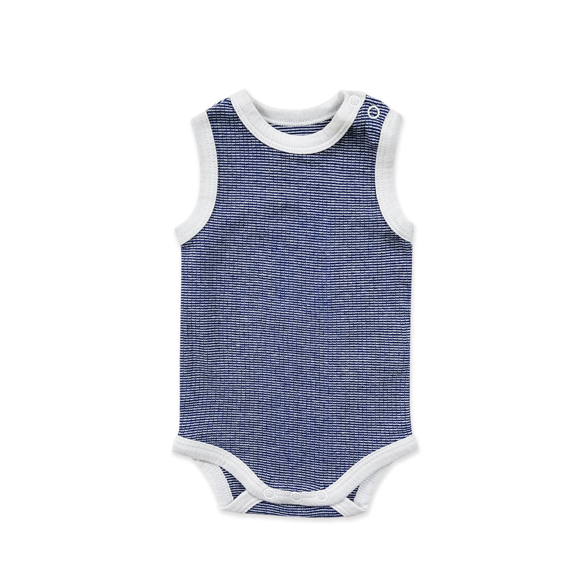 Infant and Toddler Baby Sleeveless Cotton Romper Bodysuit
