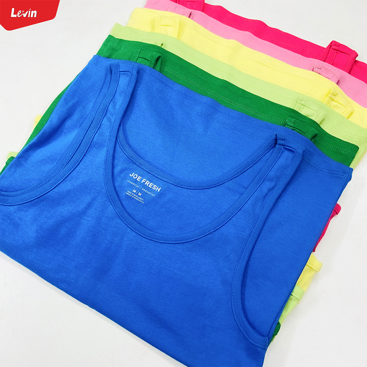 Womens Scoop Neck Organic Cotton Fitted Tank Top