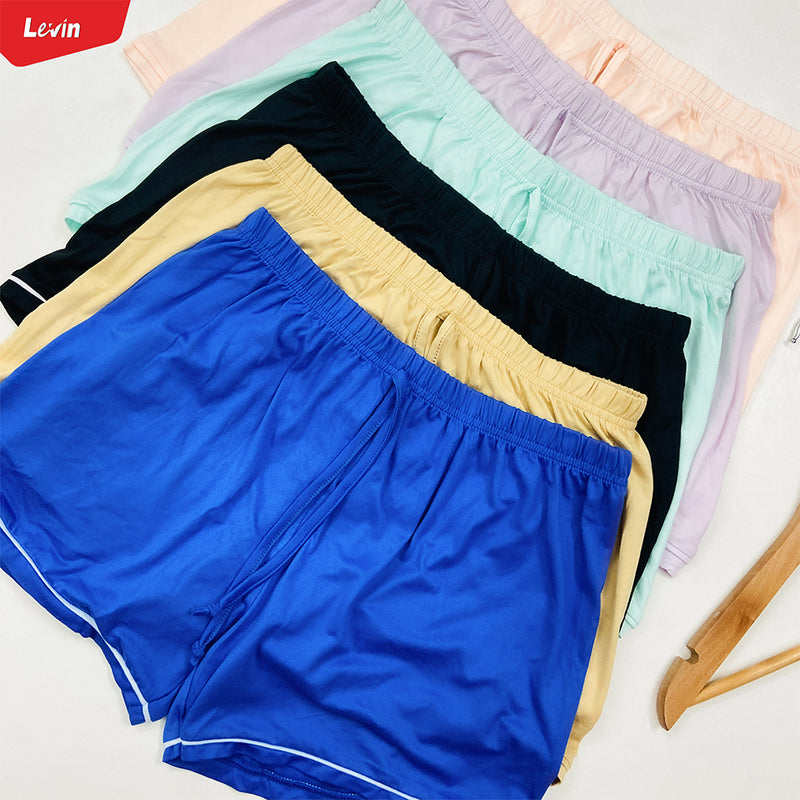 Womens Summer Comfortable Casual Solid Shorts