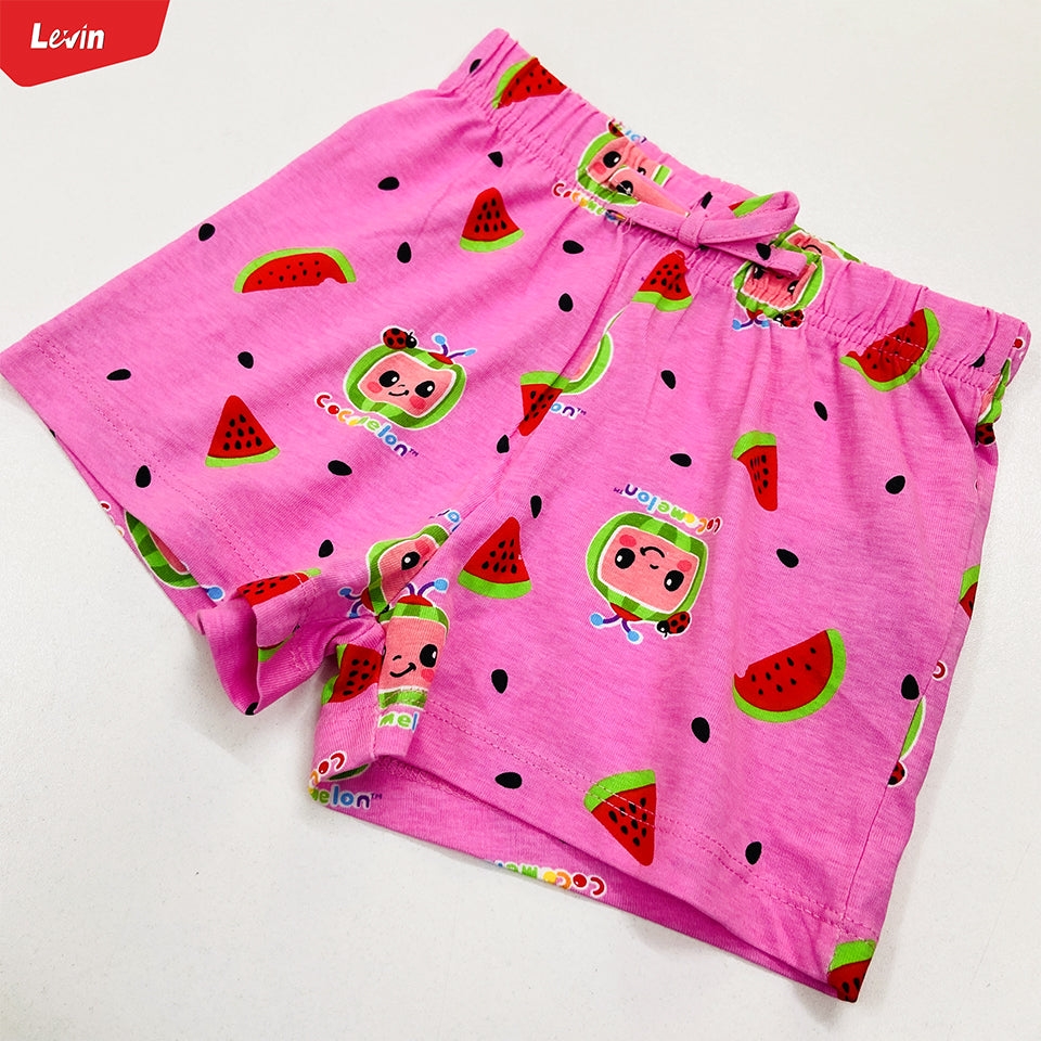 Toddler Baby Elasticated Summer Printed Cotton Short Pant