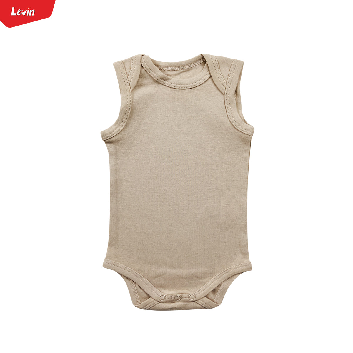 Infant and Toddler Baby Sleeveless Cotton Romper Bodysuit