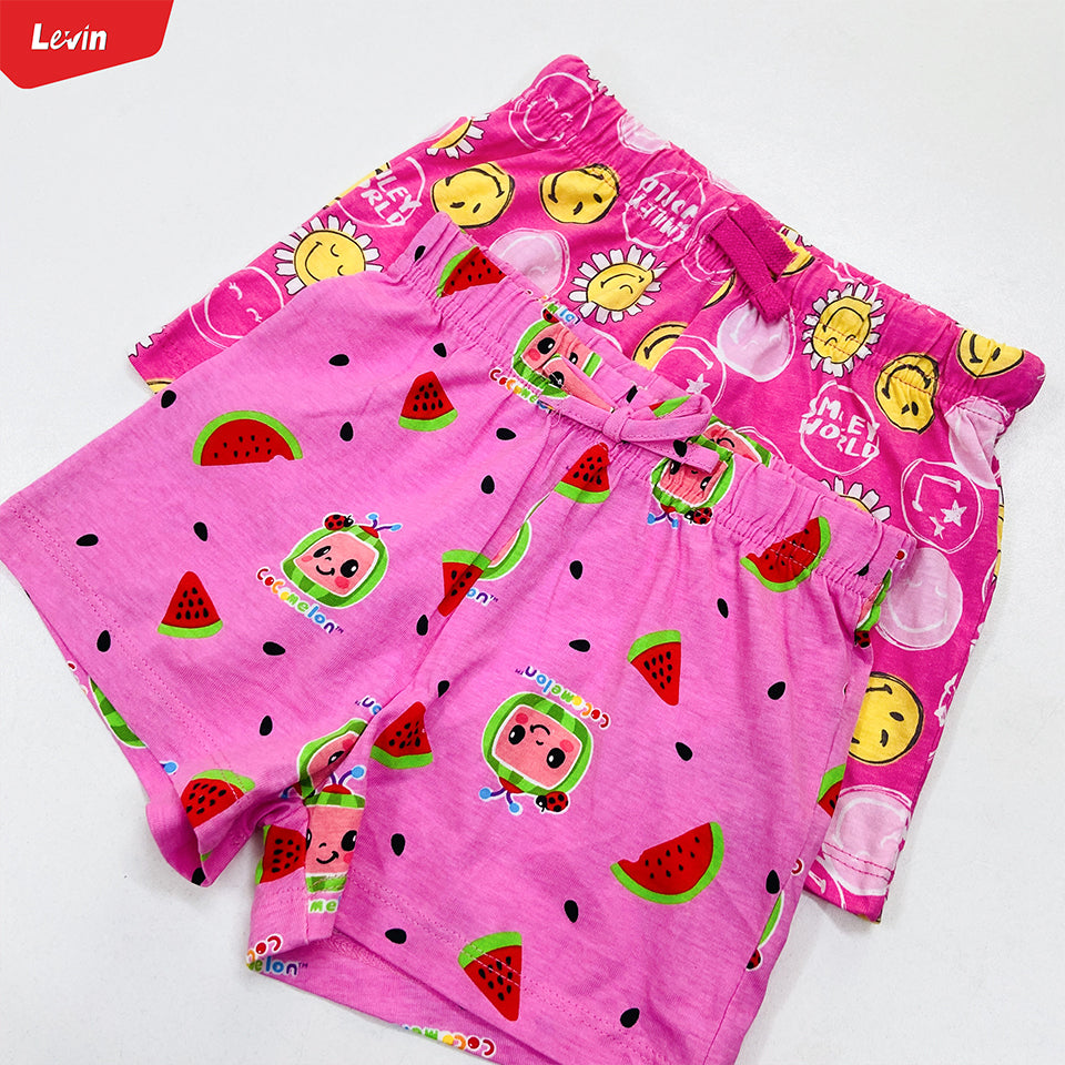 Toddler Baby Elasticated Summer Printed Cotton Short Pant