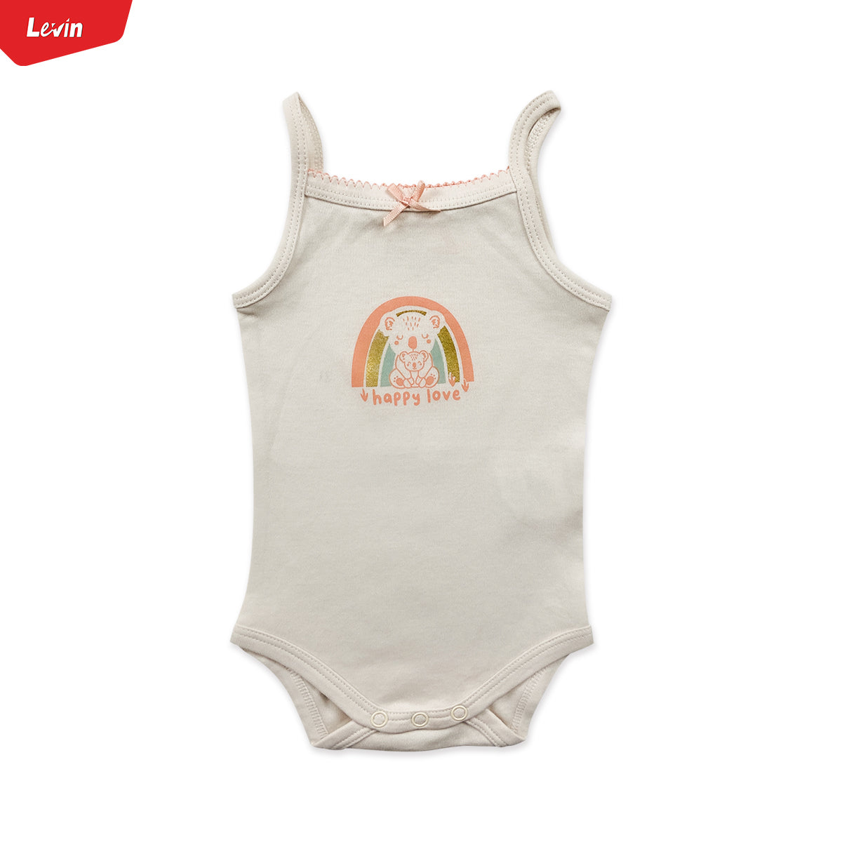Infant and Toddler Baby Sleeveless Cotton Romper Bodysuit