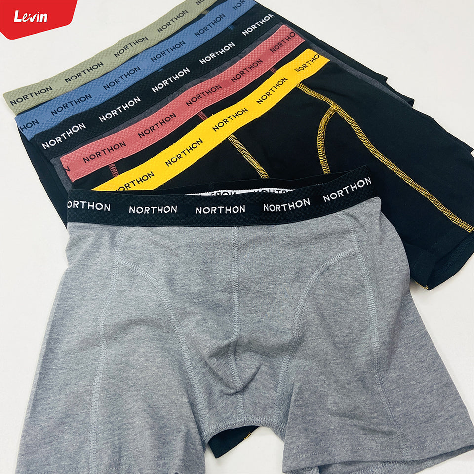 Mens Premium Mid Rise Cotton Stretch Boxers
