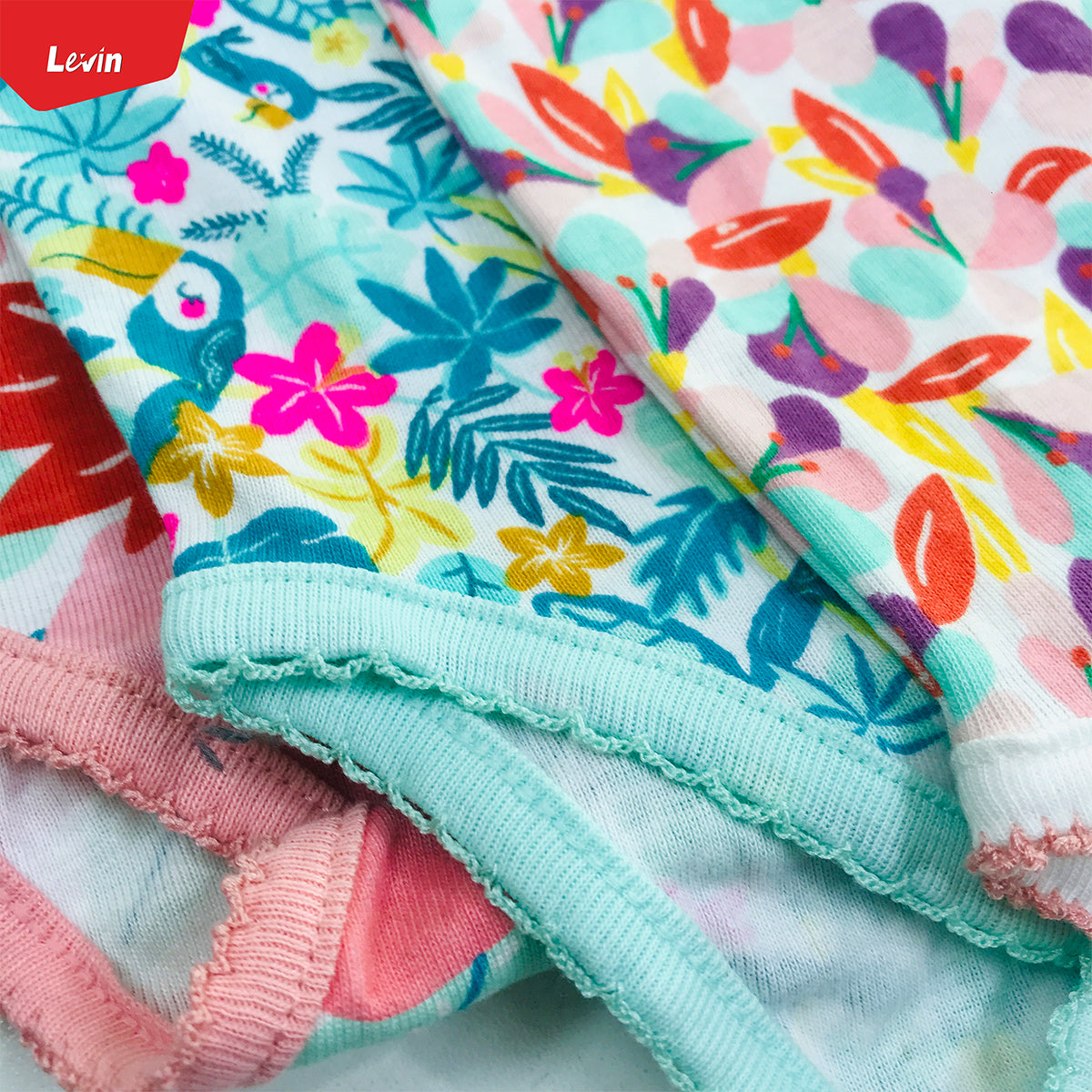 Girls Organic Cotton Sleeveless Camisole Romper