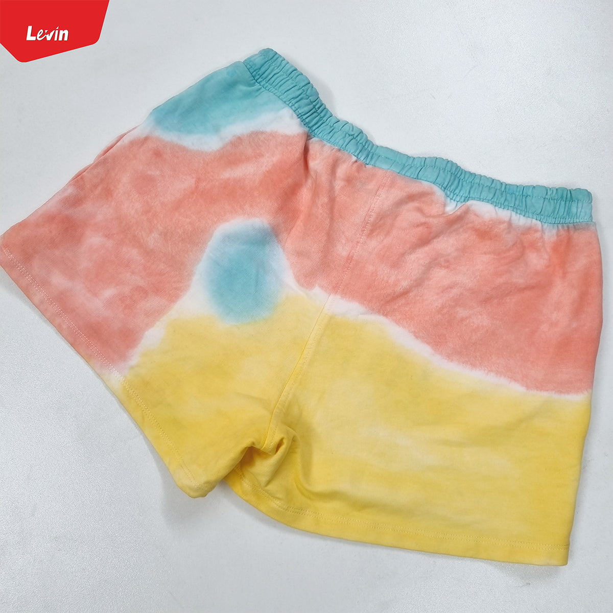 Teen Girls Tie Dye terry cotton short pant