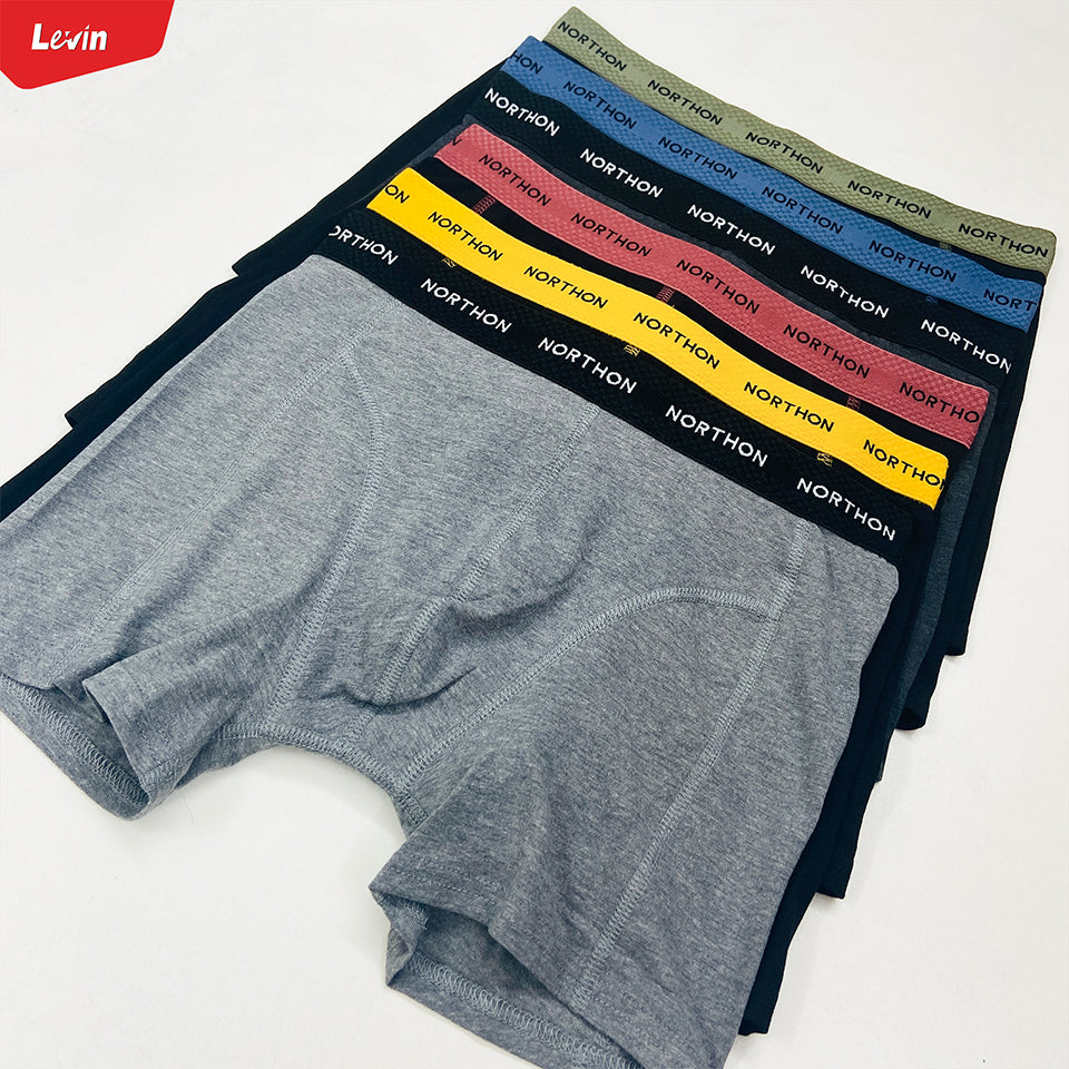 Mens Premium Mid Rise Cotton Stretch Boxers