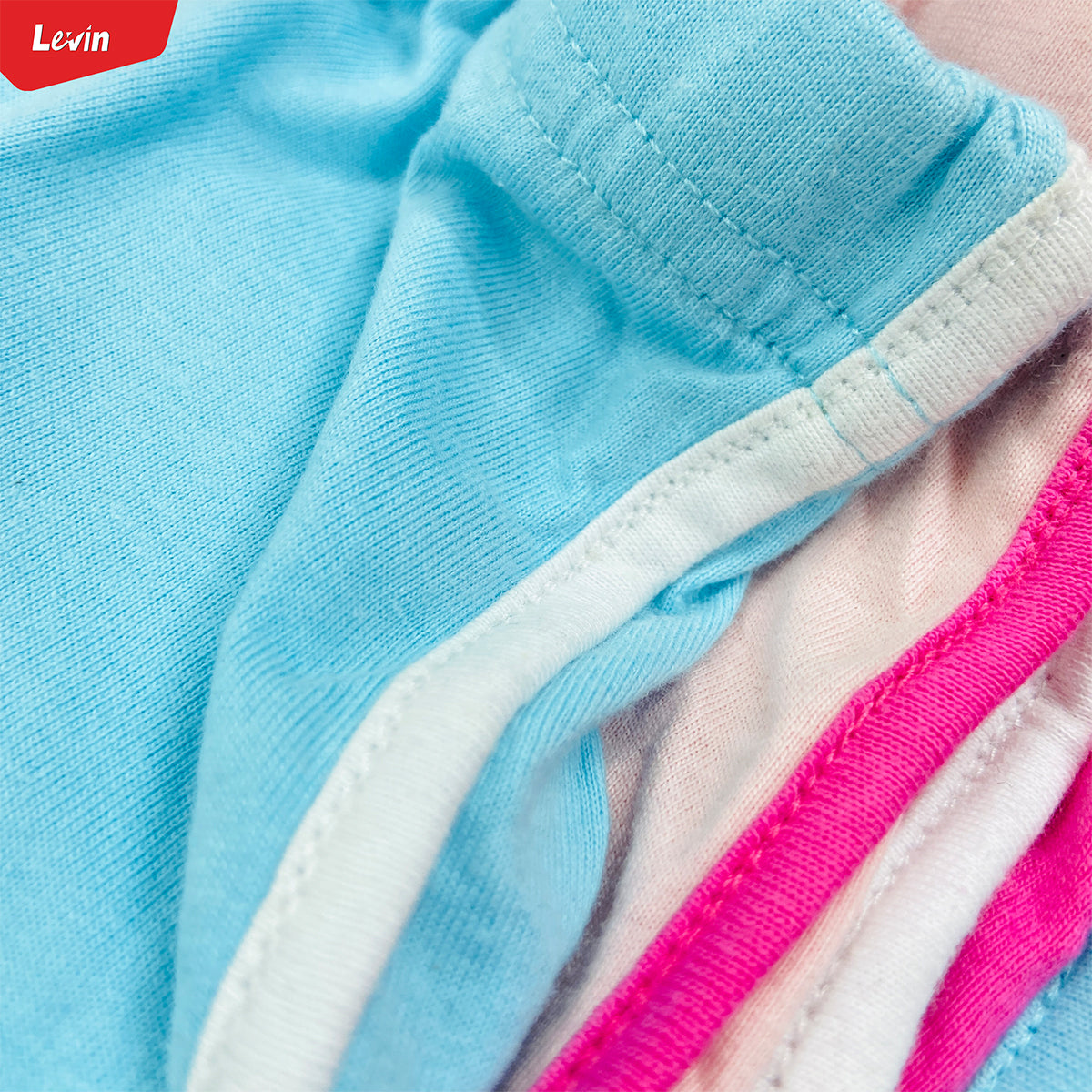 Toddler Girls Multicolor Cotton Summer Shorts