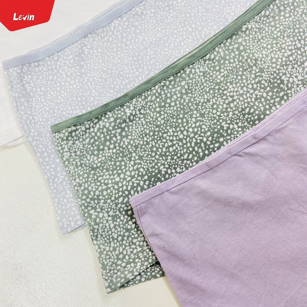 Pack of 3 Assorted Women's Hipster Cotton Brief Panties