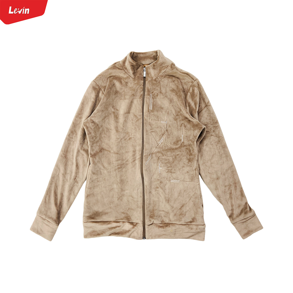 Women's Full Zipper Velvet Jacket